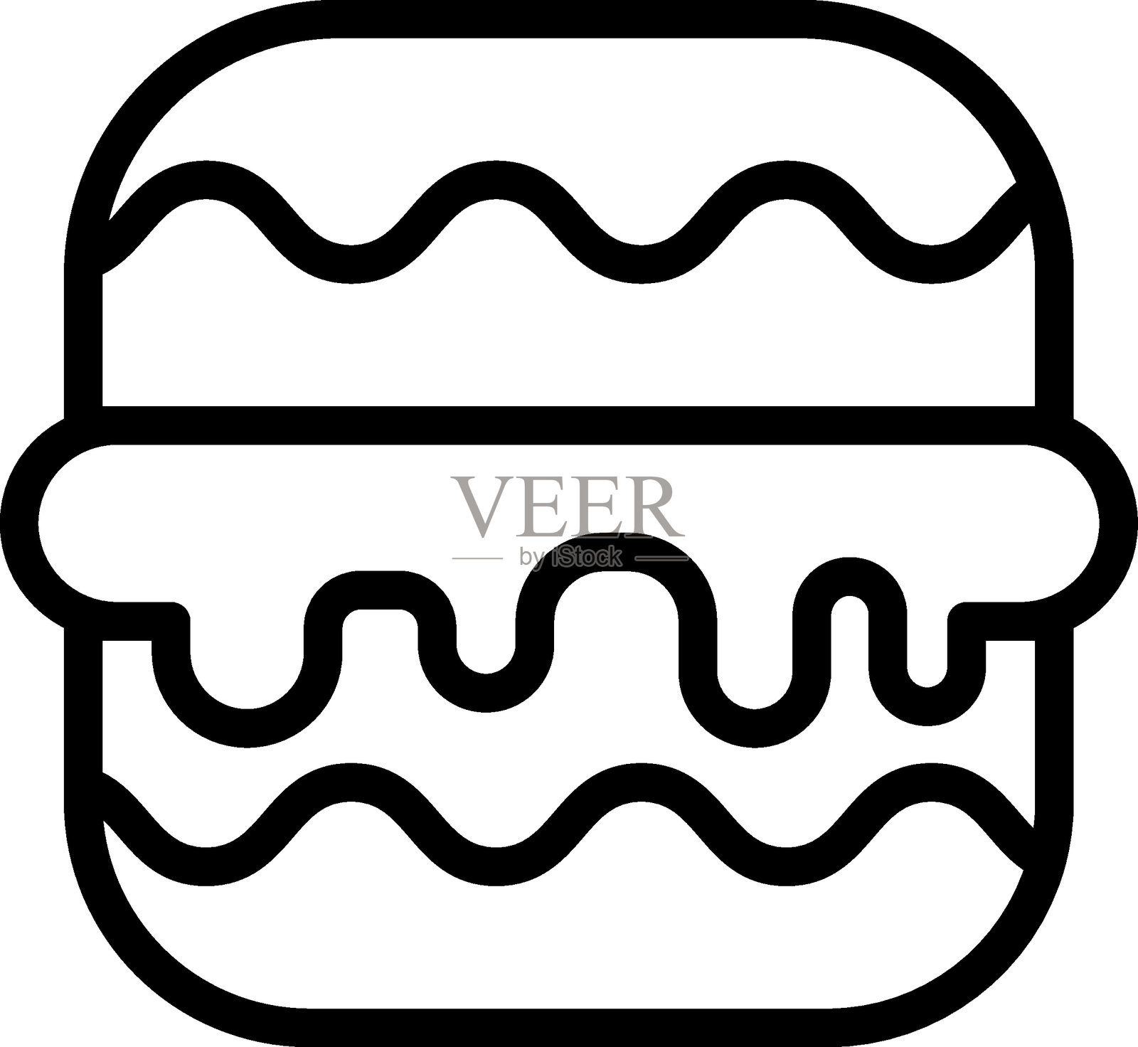 马卡龙矢量设计图标风格插画图片素材