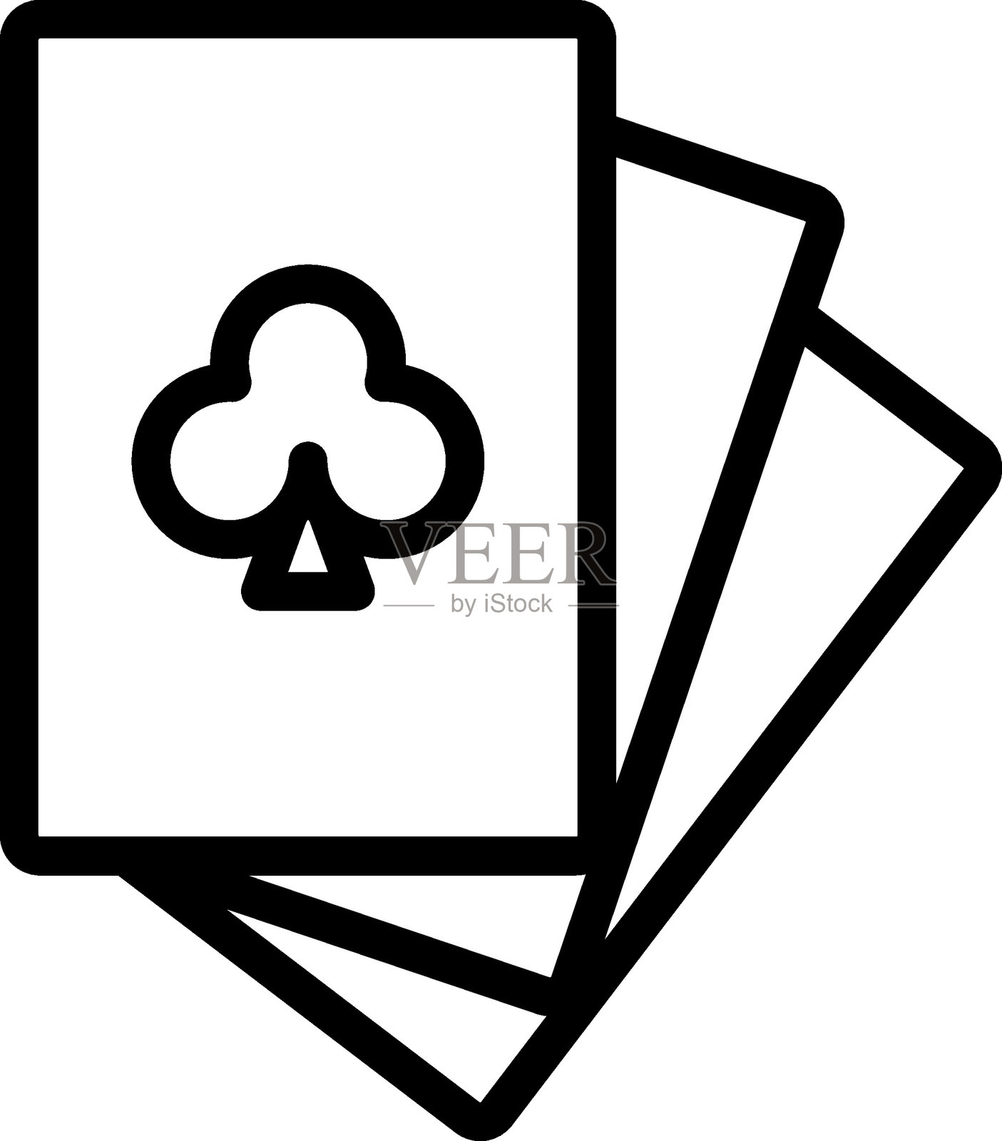 扑克矢量设计图标风格插画图片素材