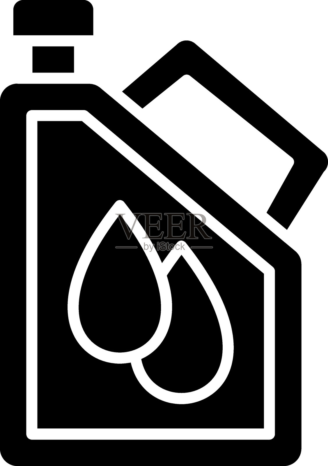 油罐图标风格插画图片素材