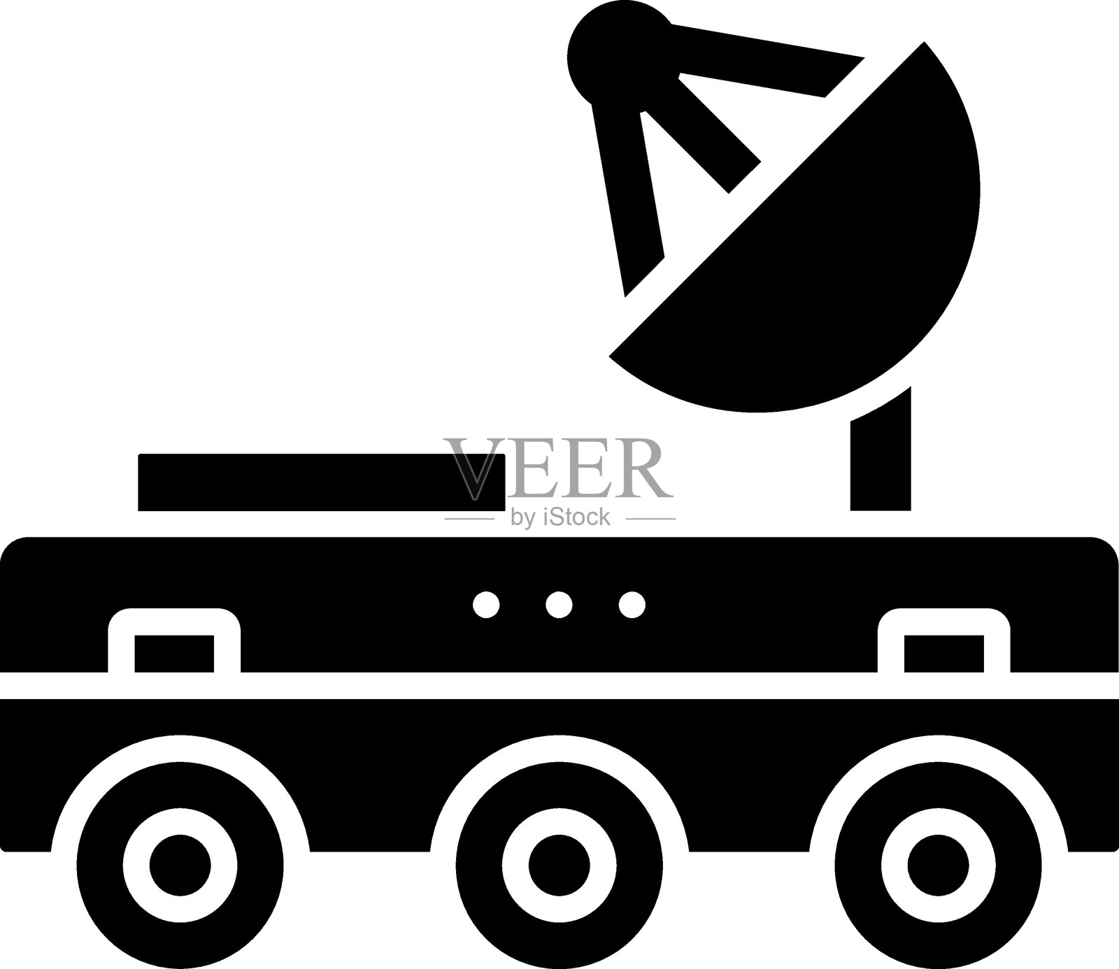 探测器图标风格插画图片素材