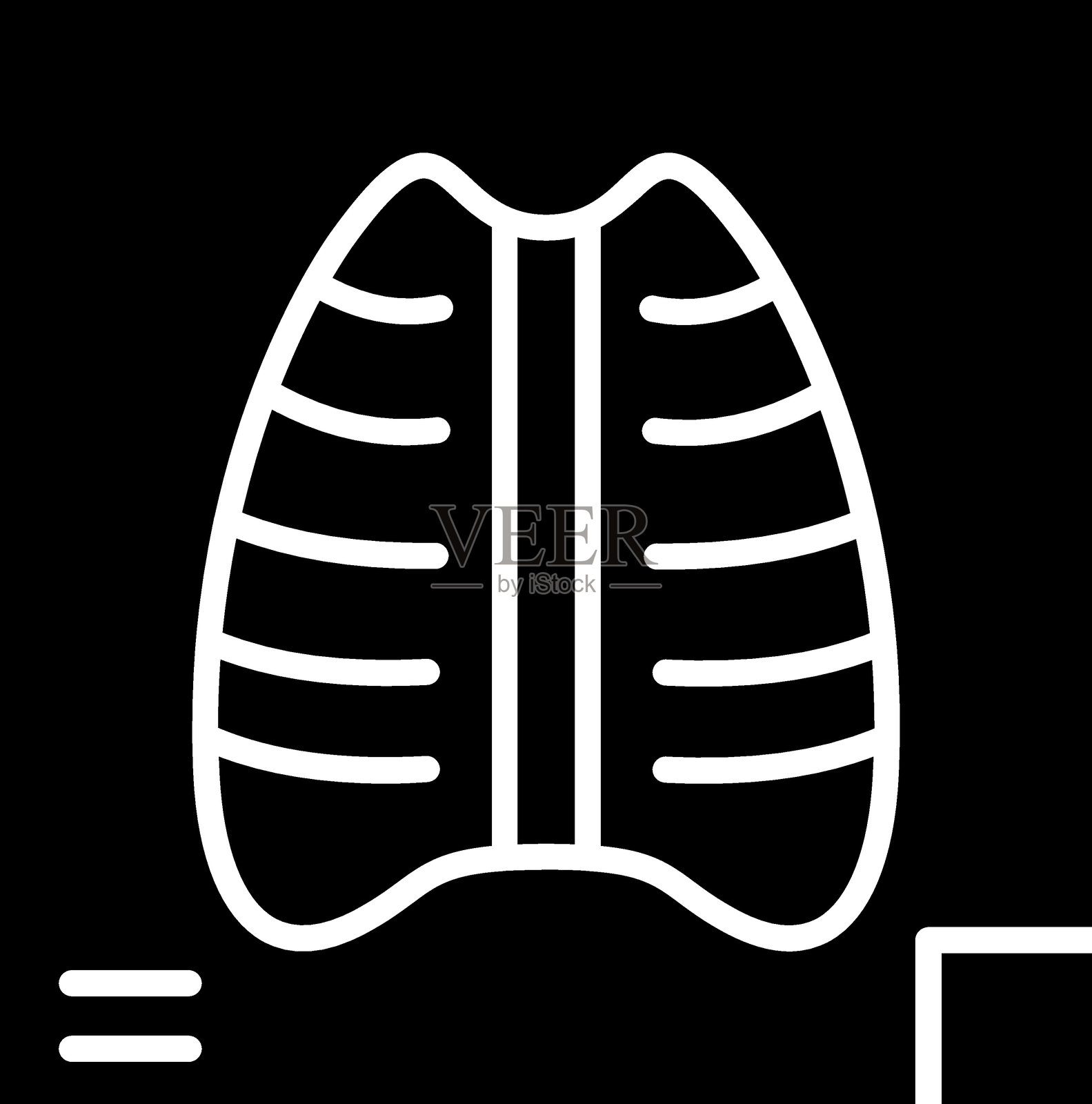 矢量设计X光图标插画图片素材