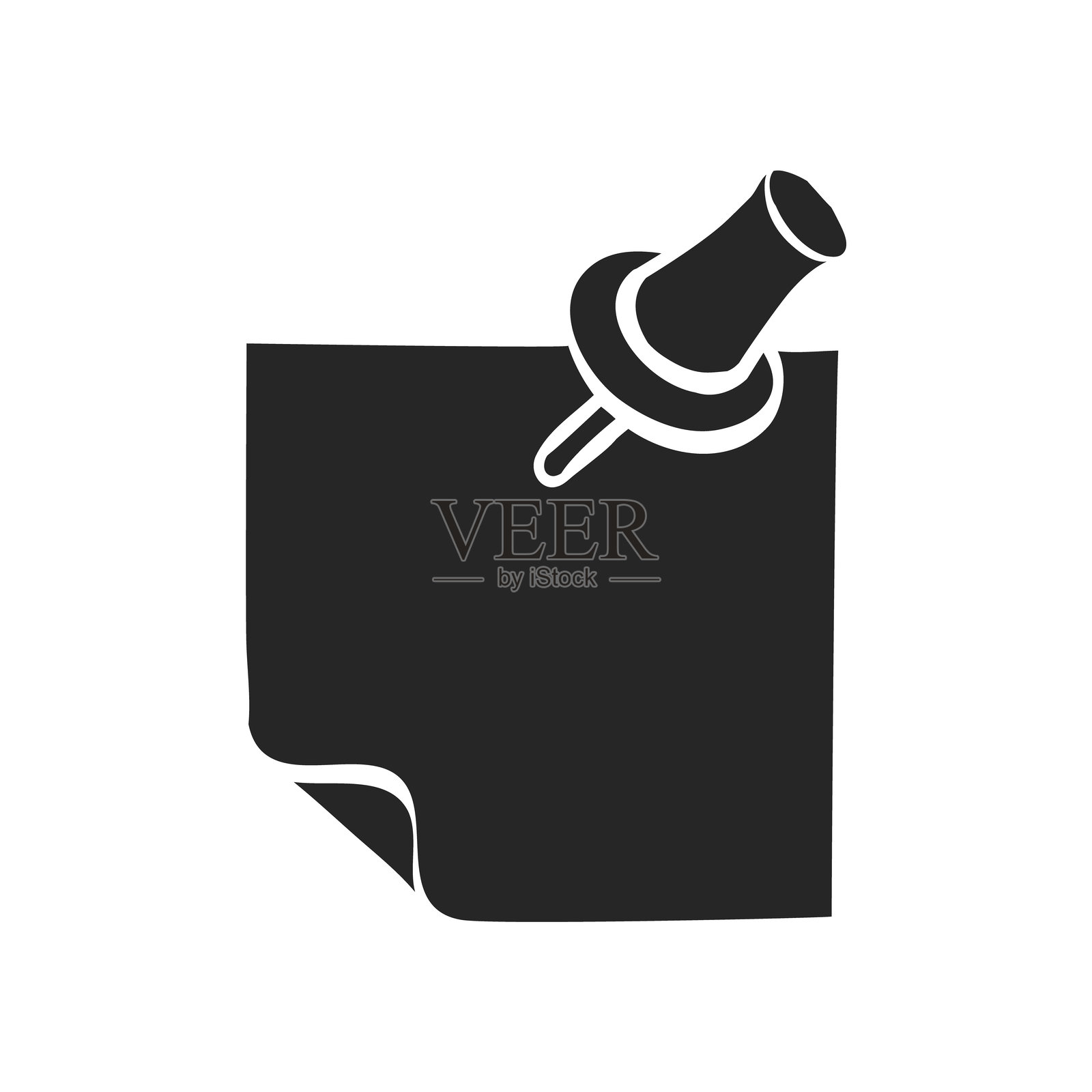 手绘图标 便利贴插画图片素材