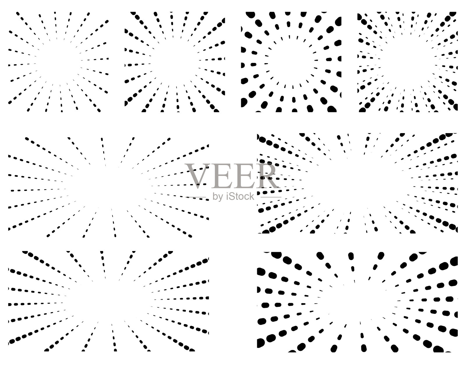 点聚合线材质插画图片素材
