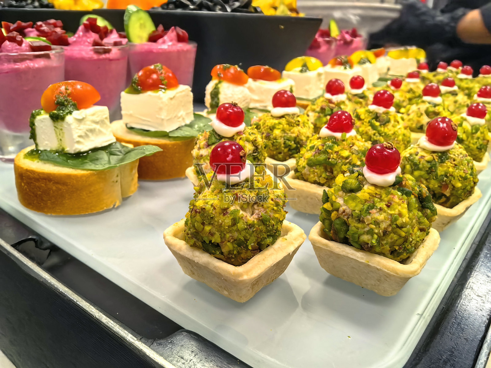 素食开胃小点，酸爽、美味、清新。照片摄影图片