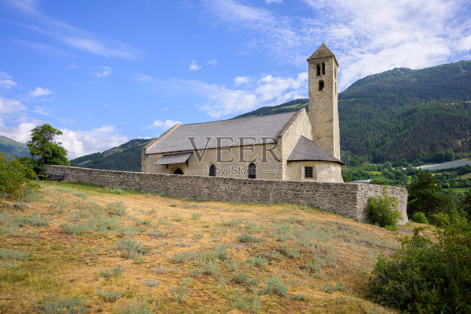 圣维特教堂（Sankt Veit am Bichl）照片摄影图片