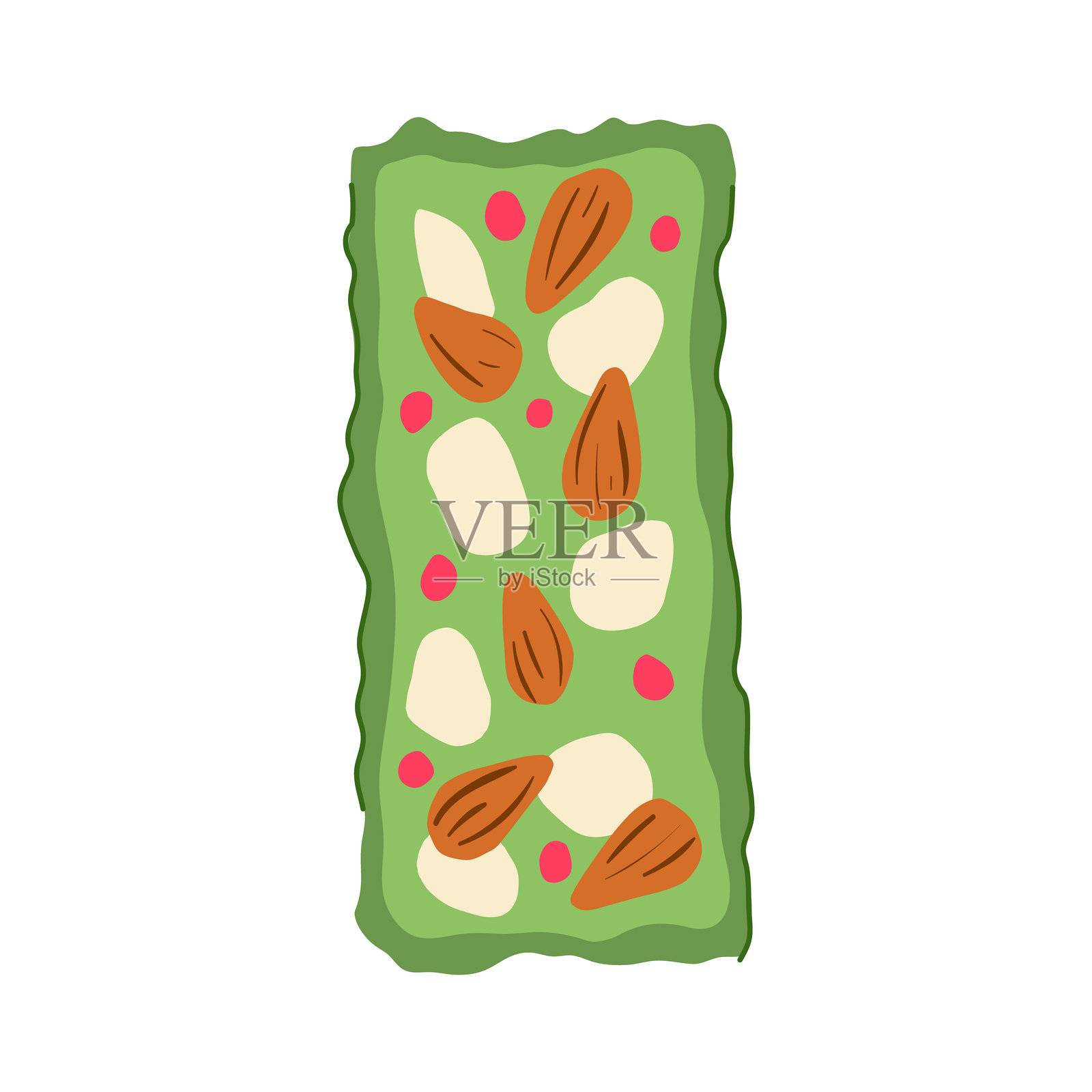 能量谷物棒卡通矢量插图插画图片素材