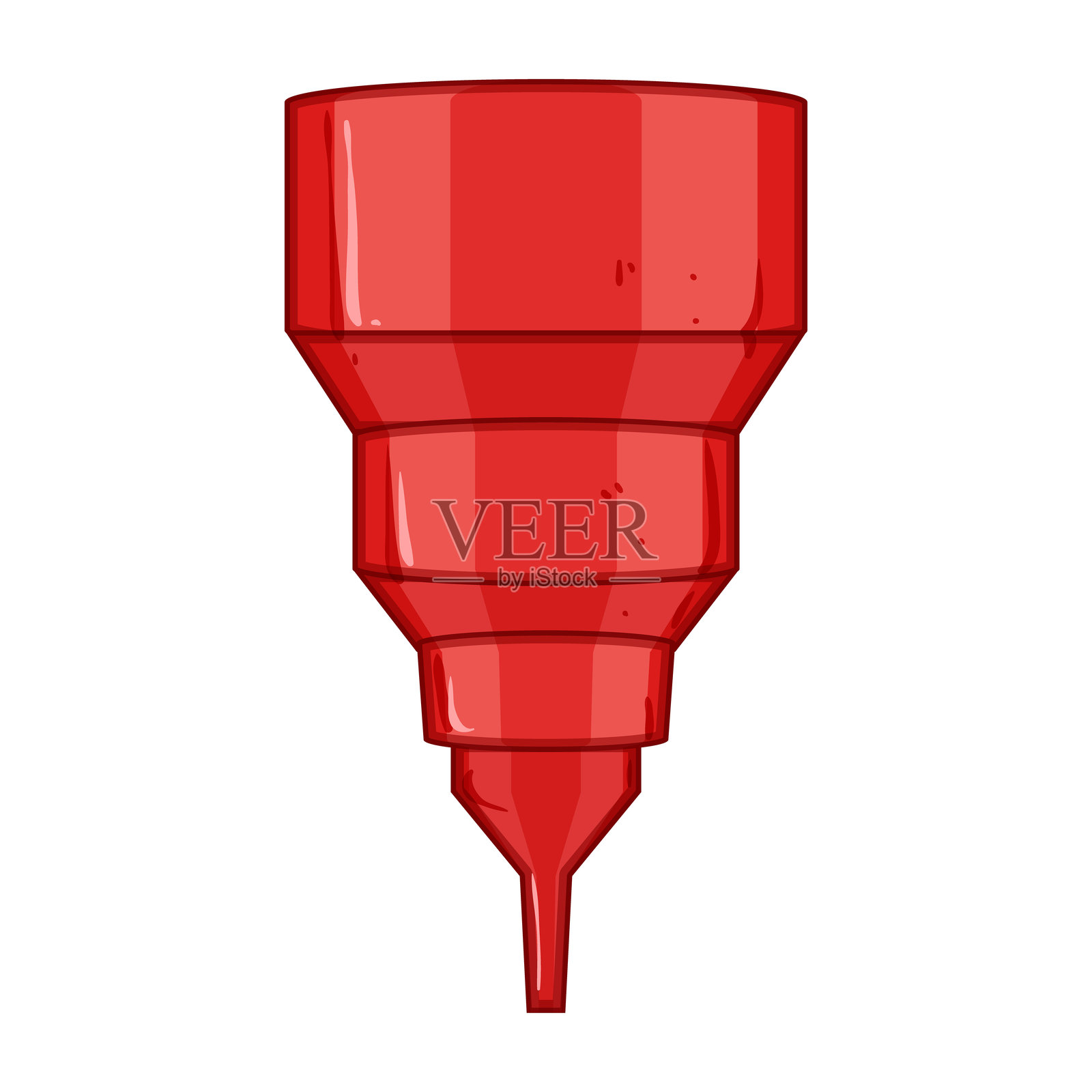 卫生月经杯卡通矢量插图插画图片素材