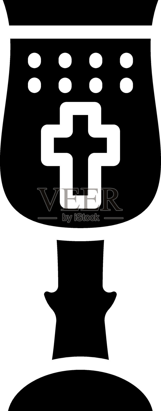 酒杯图标风格插画图片素材