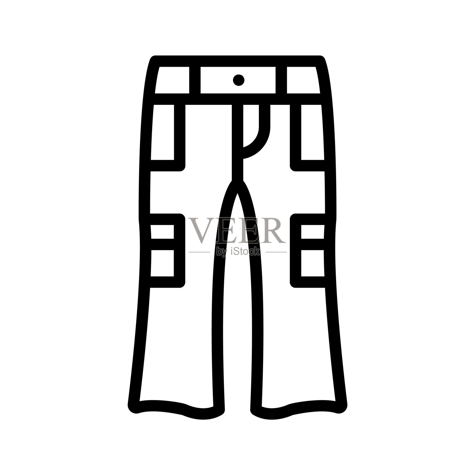 裤子插画图片素材