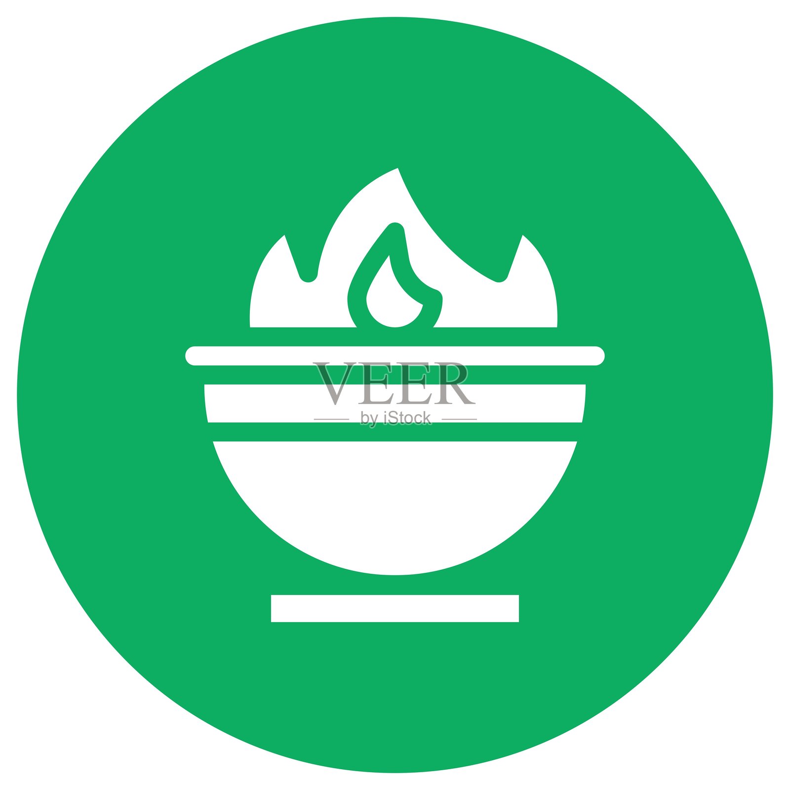 大锅矢量图标设计插图插画图片素材