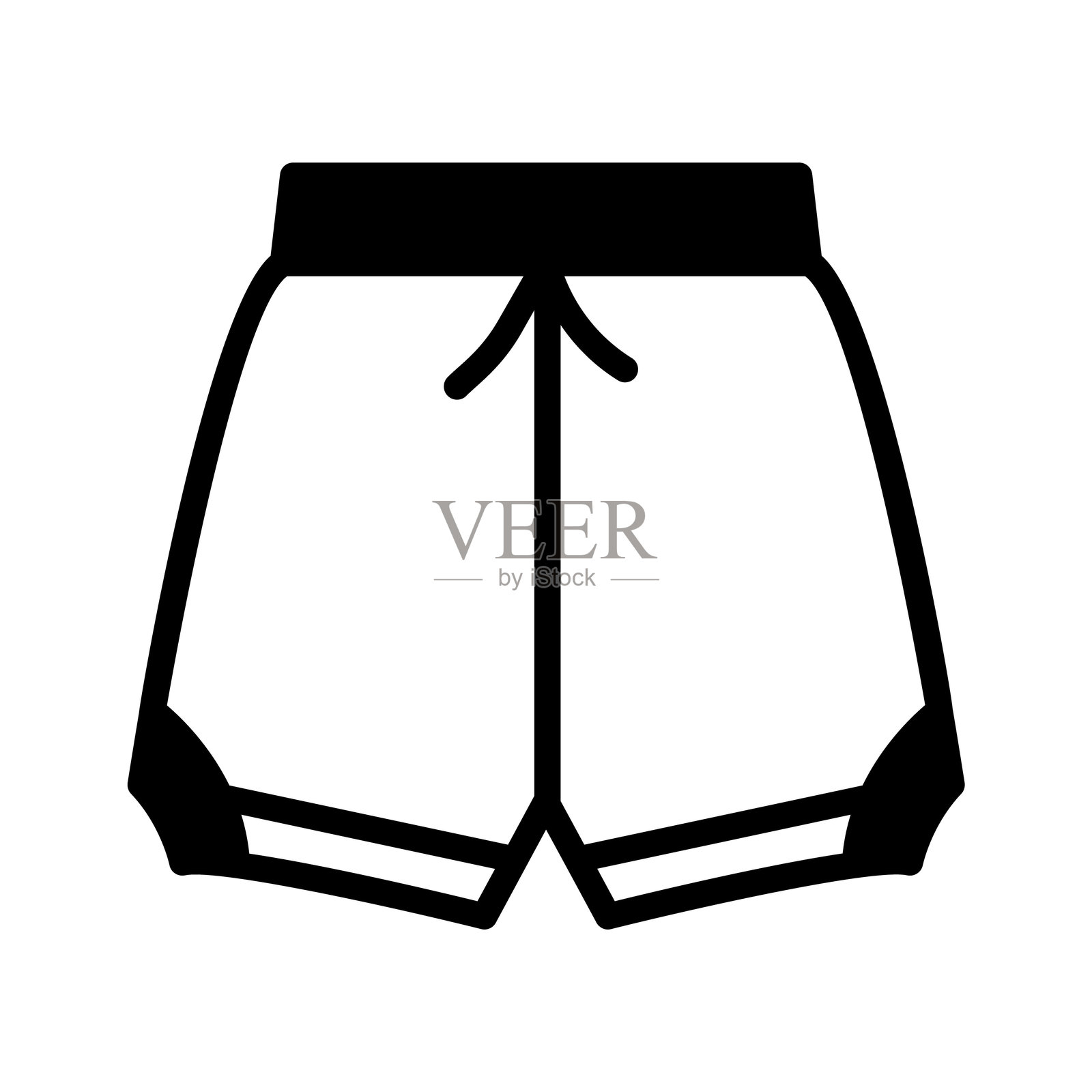 短裤插画图片素材