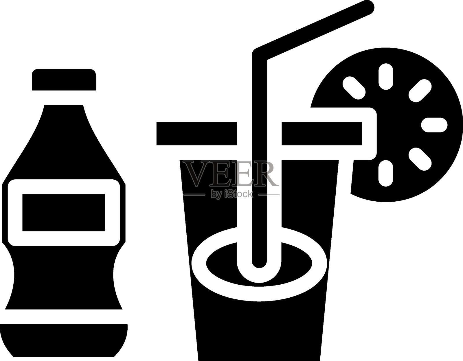 软饮料图标风格插画图片素材