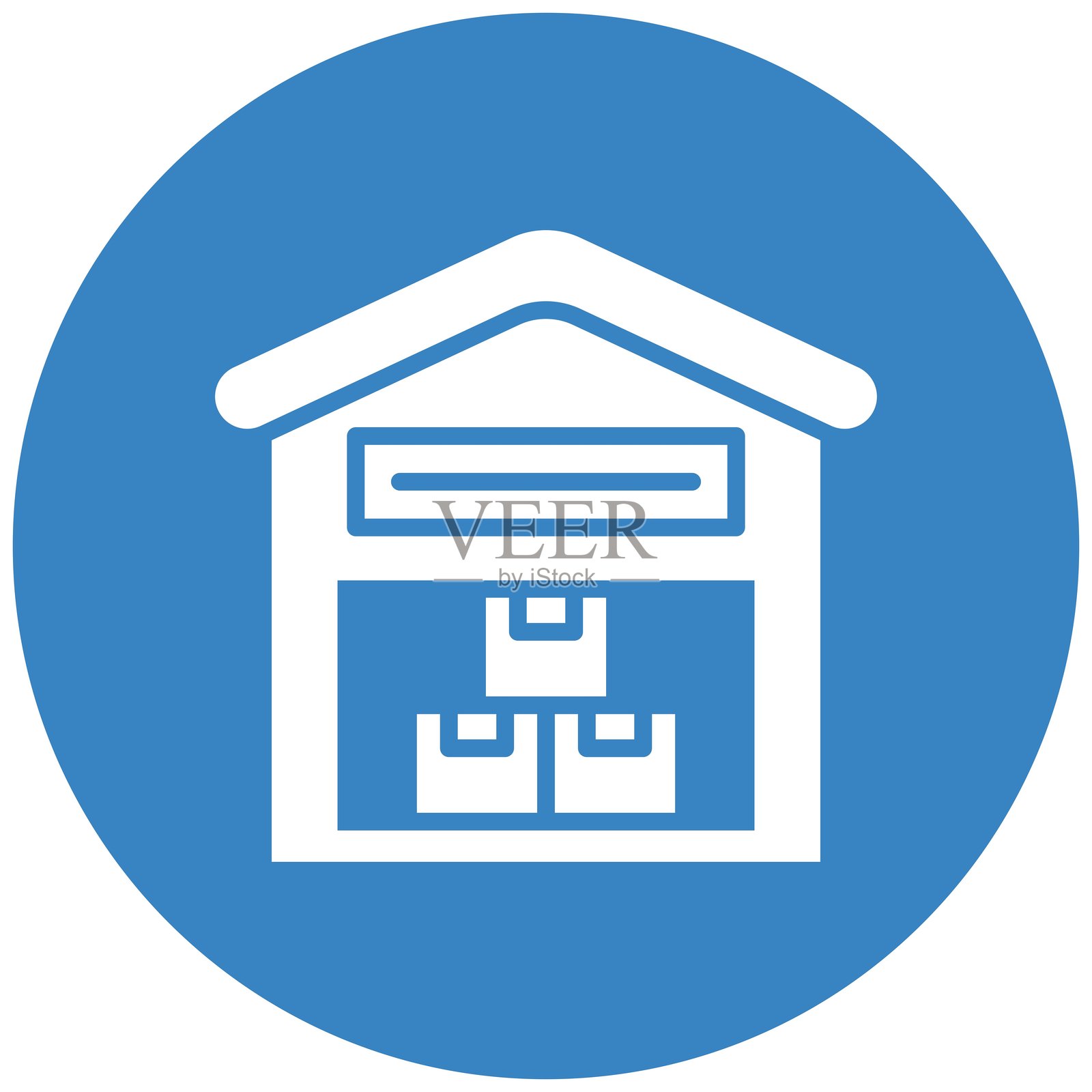 仓库矢量图标设计插图插画图片素材