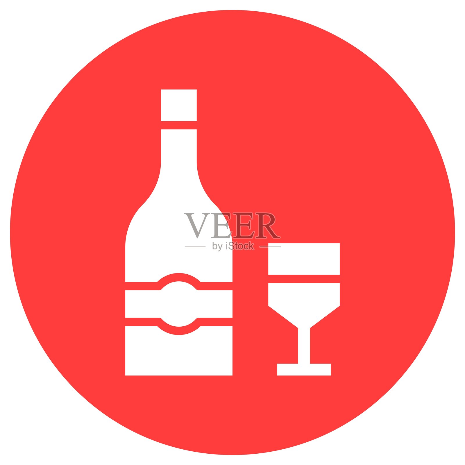 葡萄酒矢量图标设计插图插画图片素材