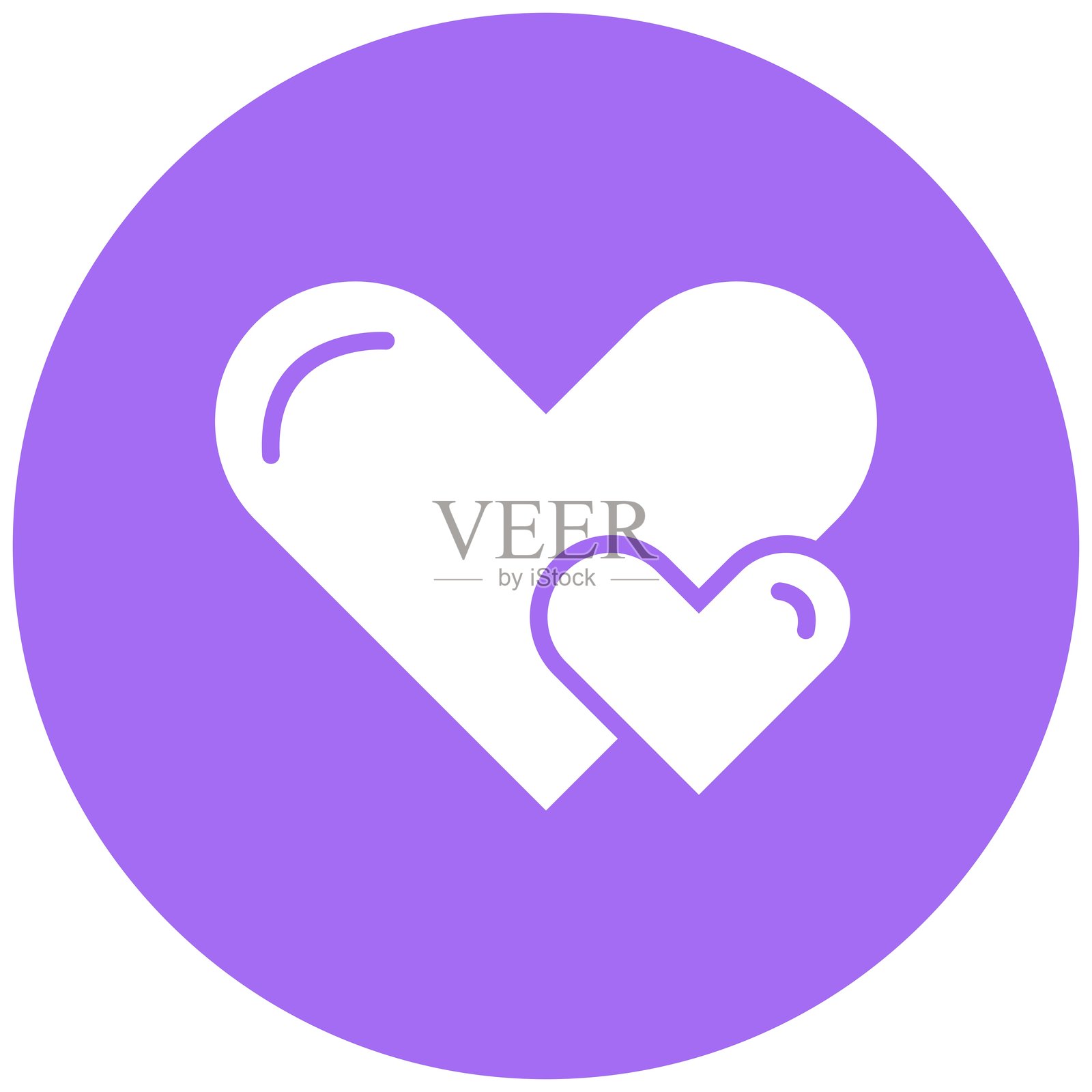 心形矢量图标设计插图插画图片素材