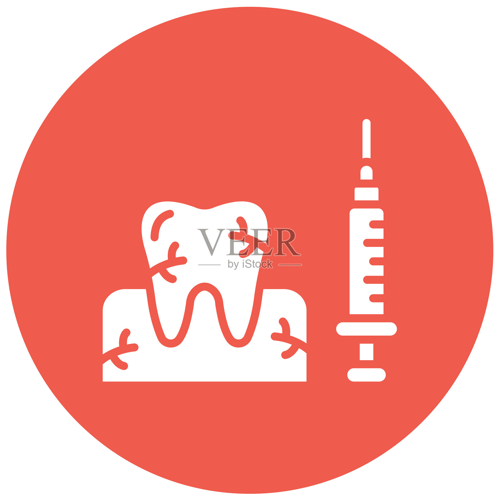 麻醉矢量图标设计插图插画图片素材