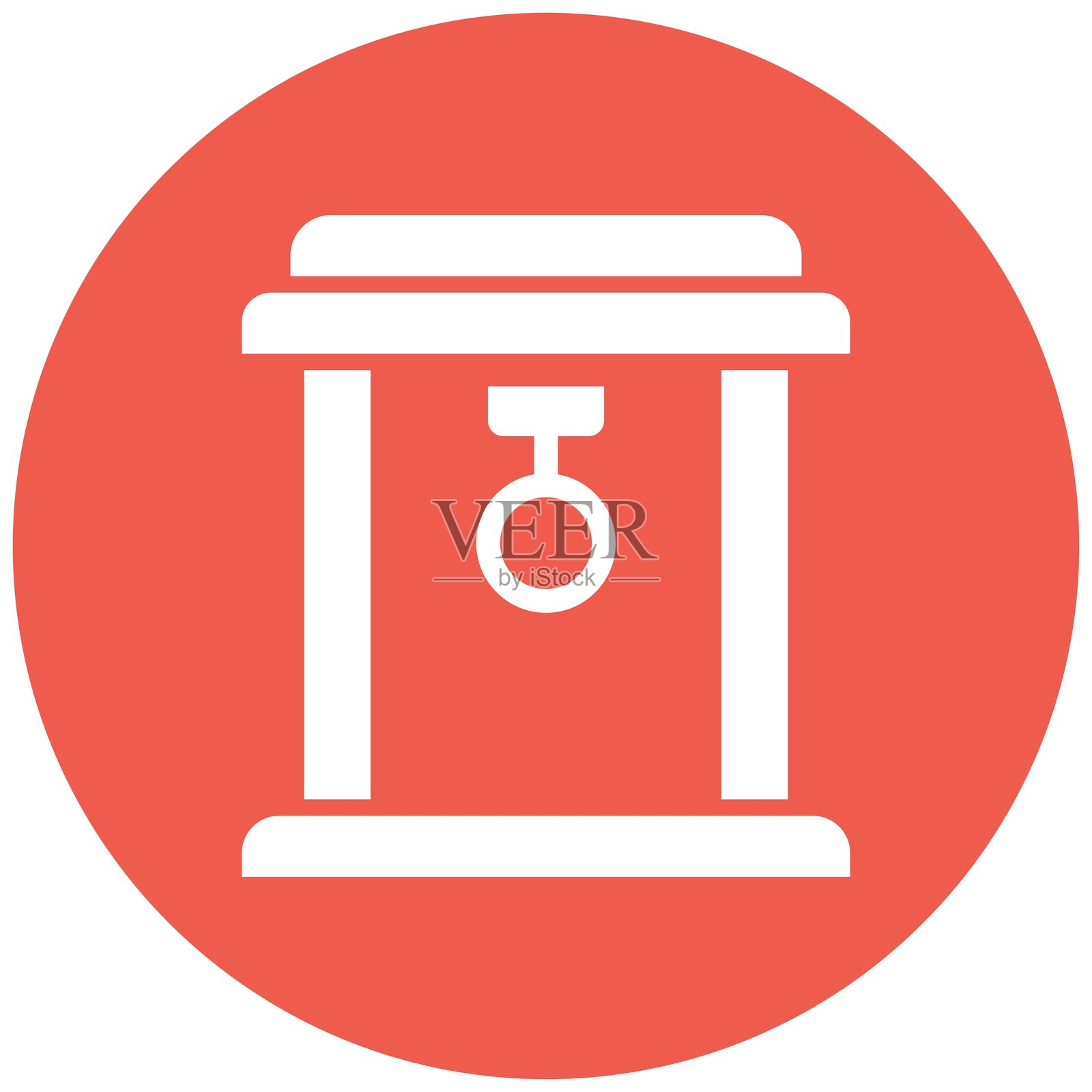 鸟居门矢量图标设计插图插画图片素材