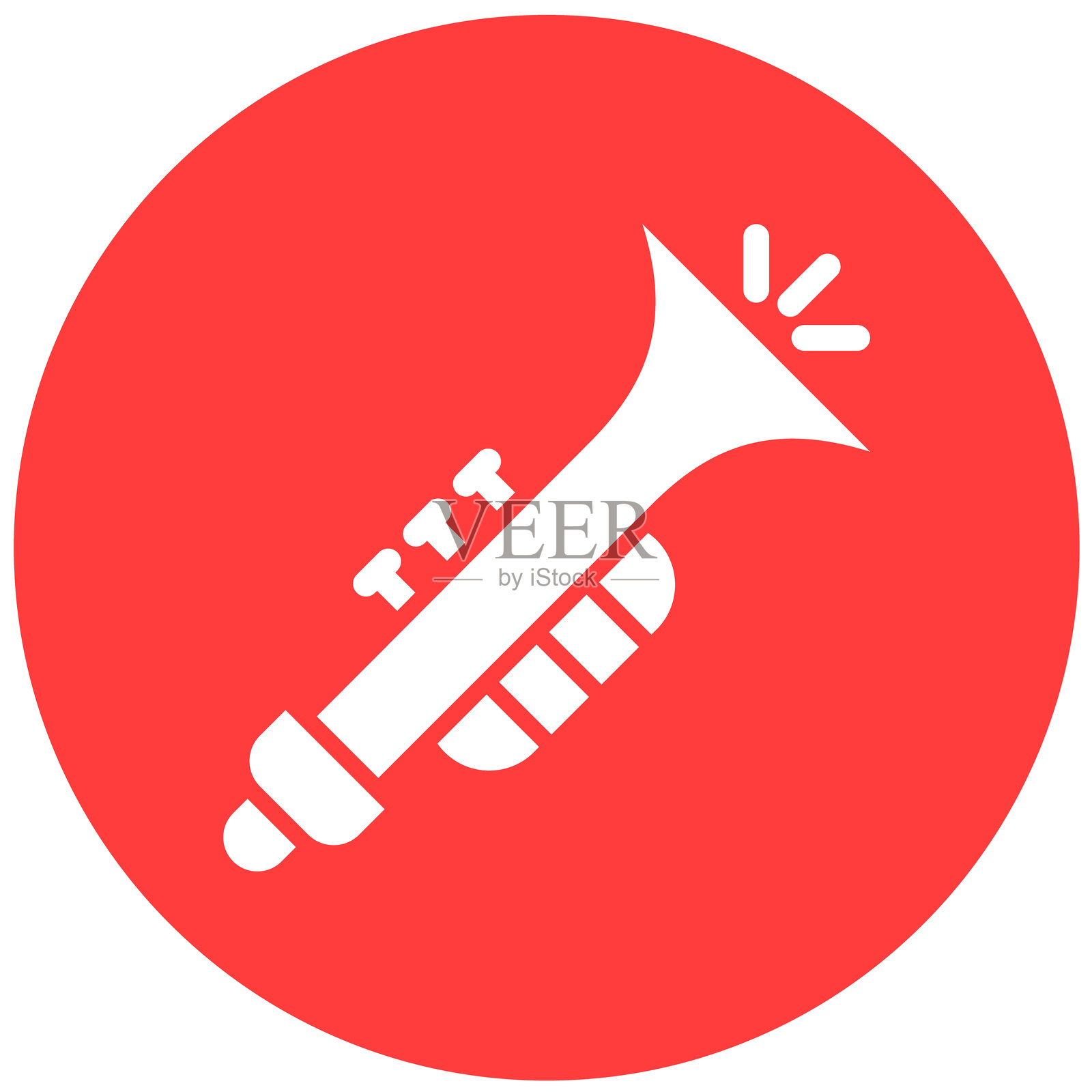 小号矢量图标设计插图插画图片素材