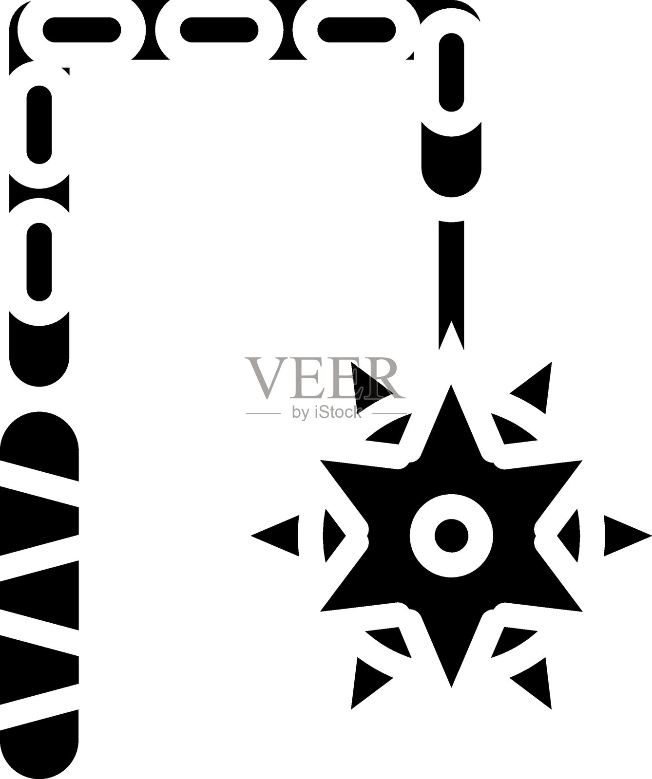 钉头锤图标风格插画图片素材