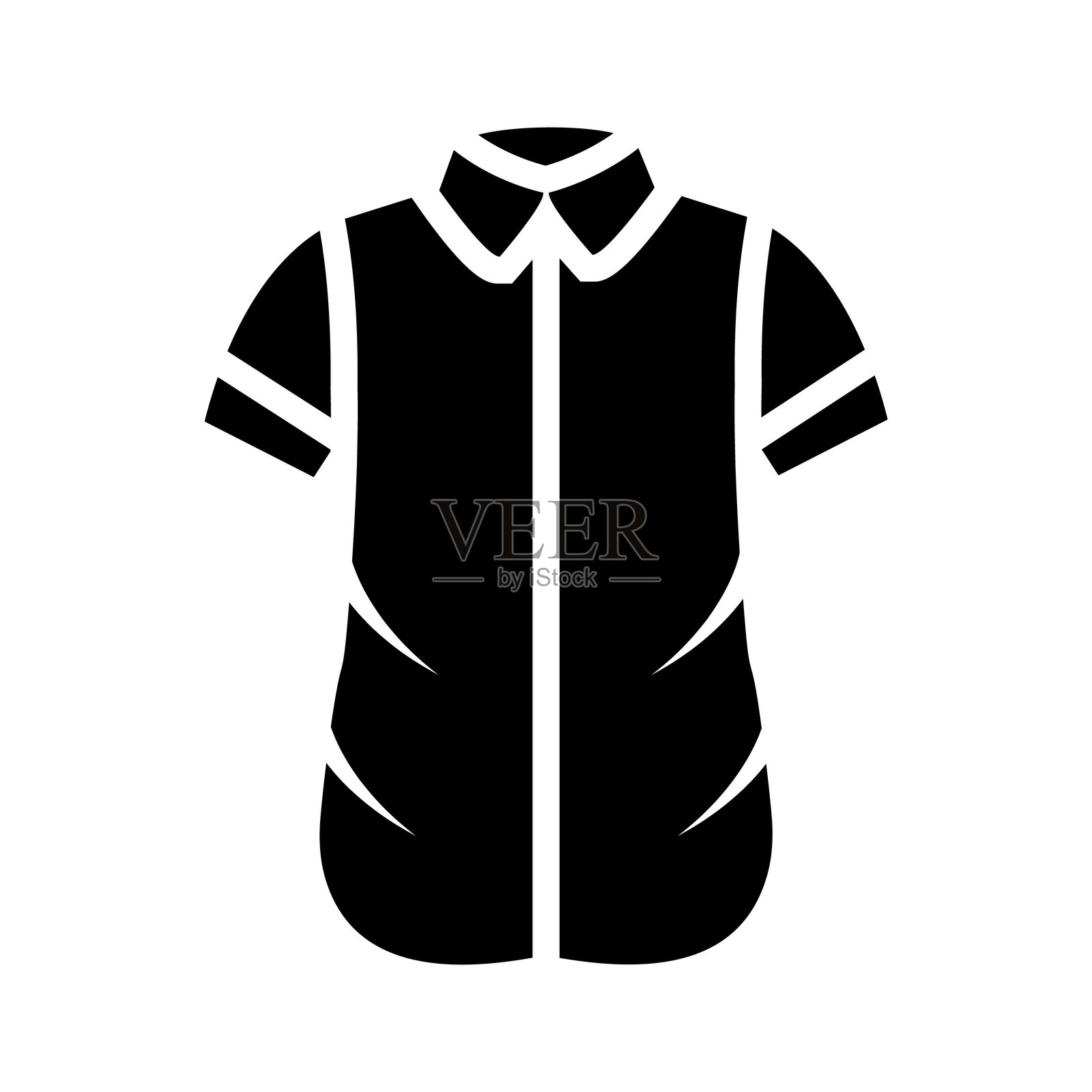 短袖衬衫插画图片素材