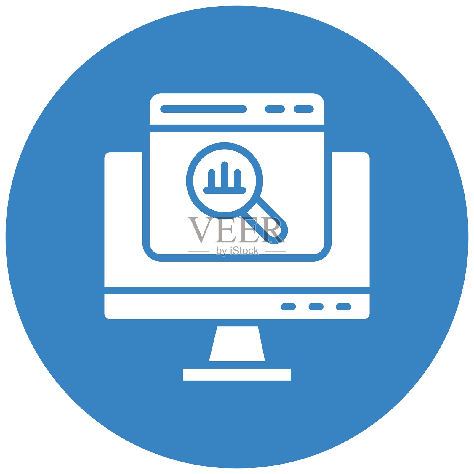 搜索矢量图标设计插图插画图片素材