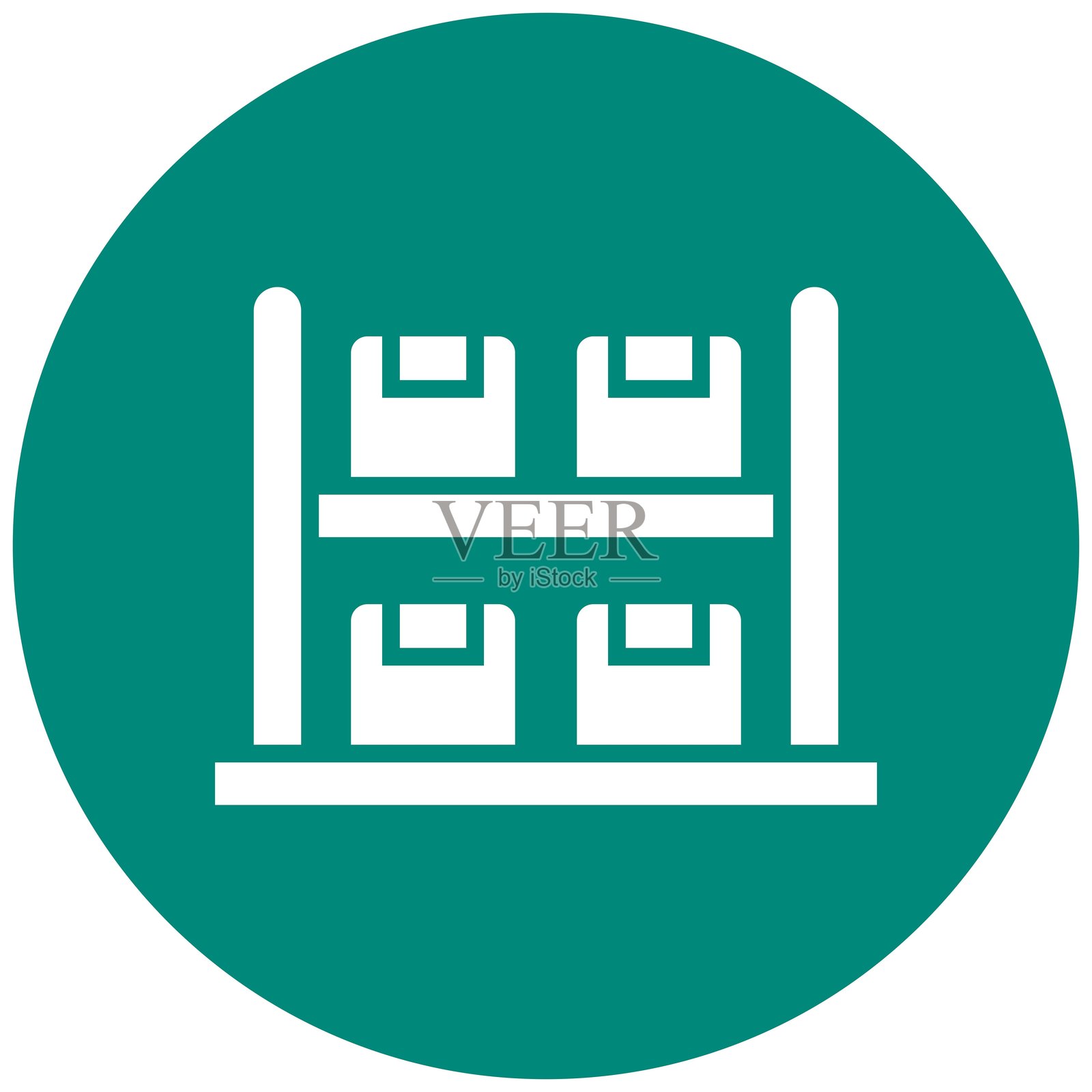 架子矢量图标设计插图插画图片素材