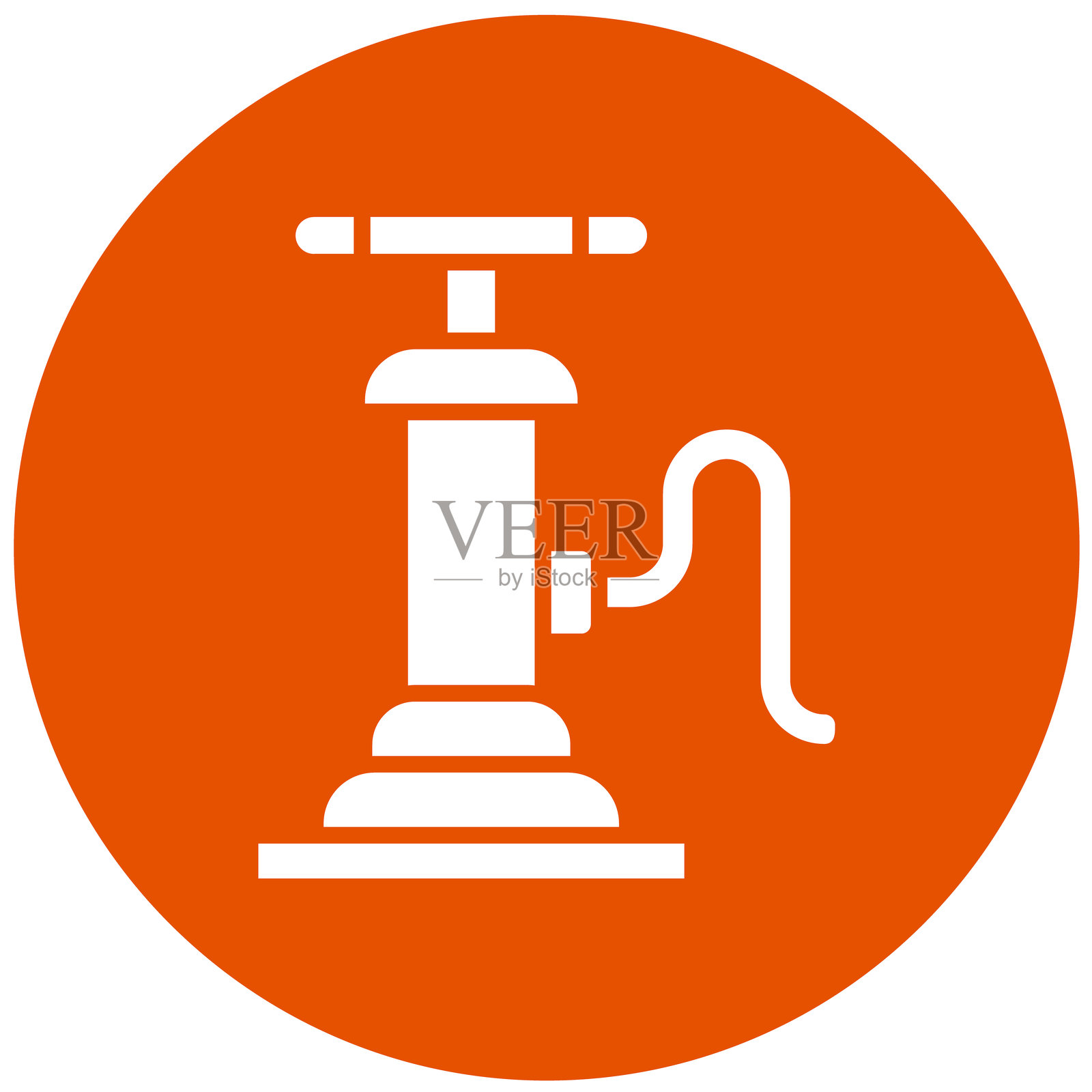 空气泵矢量图标设计插图插画图片素材