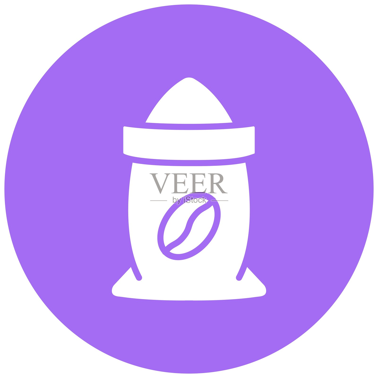 咖啡袋矢量图标设计插图插画图片素材