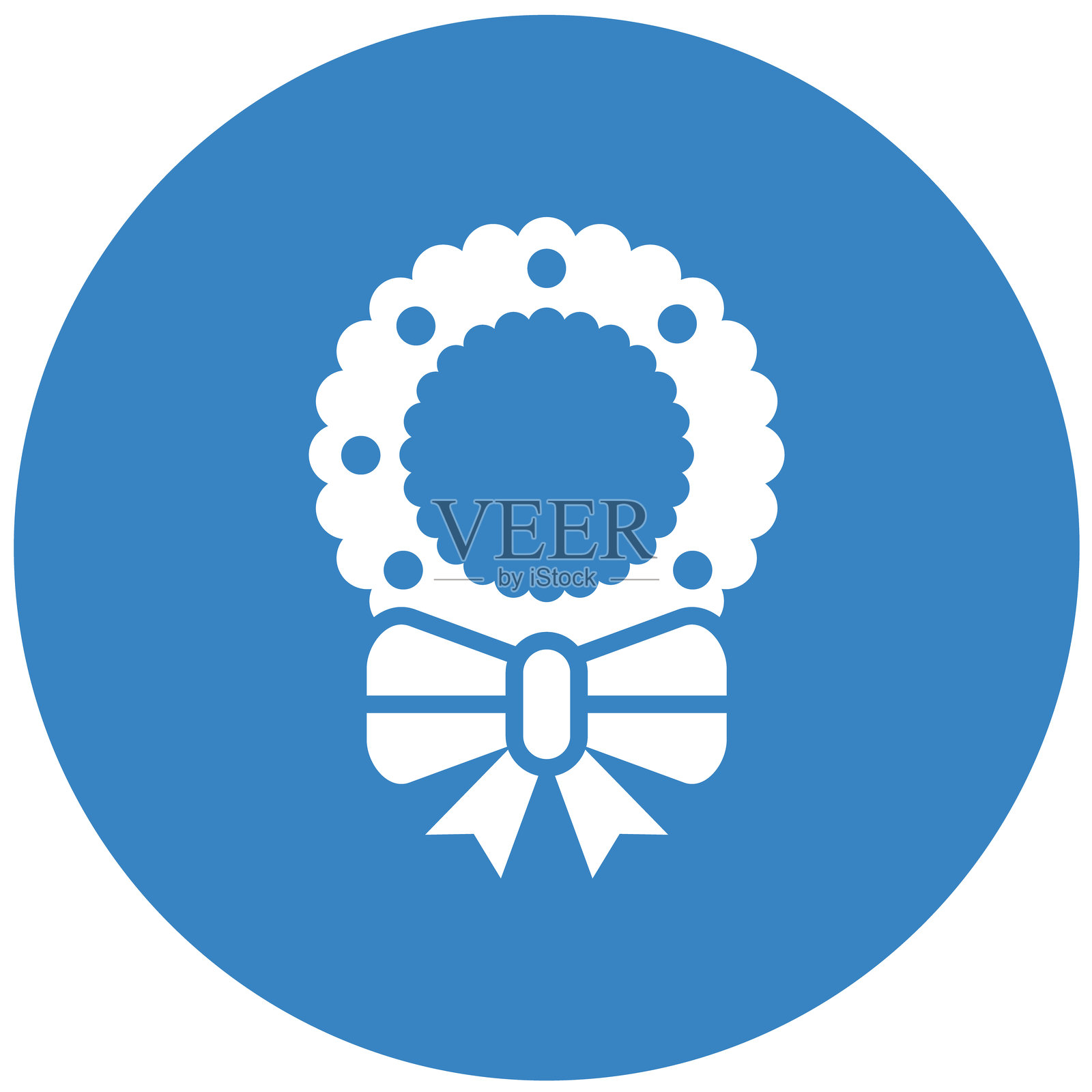 花环矢量图标设计插图插画图片素材