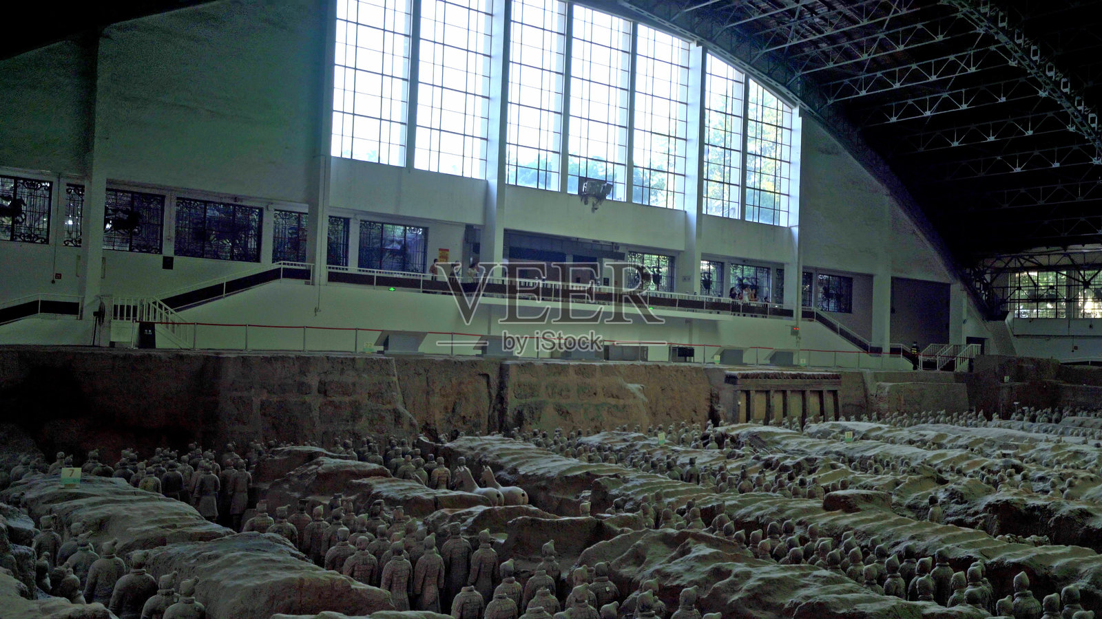 秦始皇陵，秦始皇帝陵，兵马俑，西安，陕西，中国，亚洲。照片摄影图片