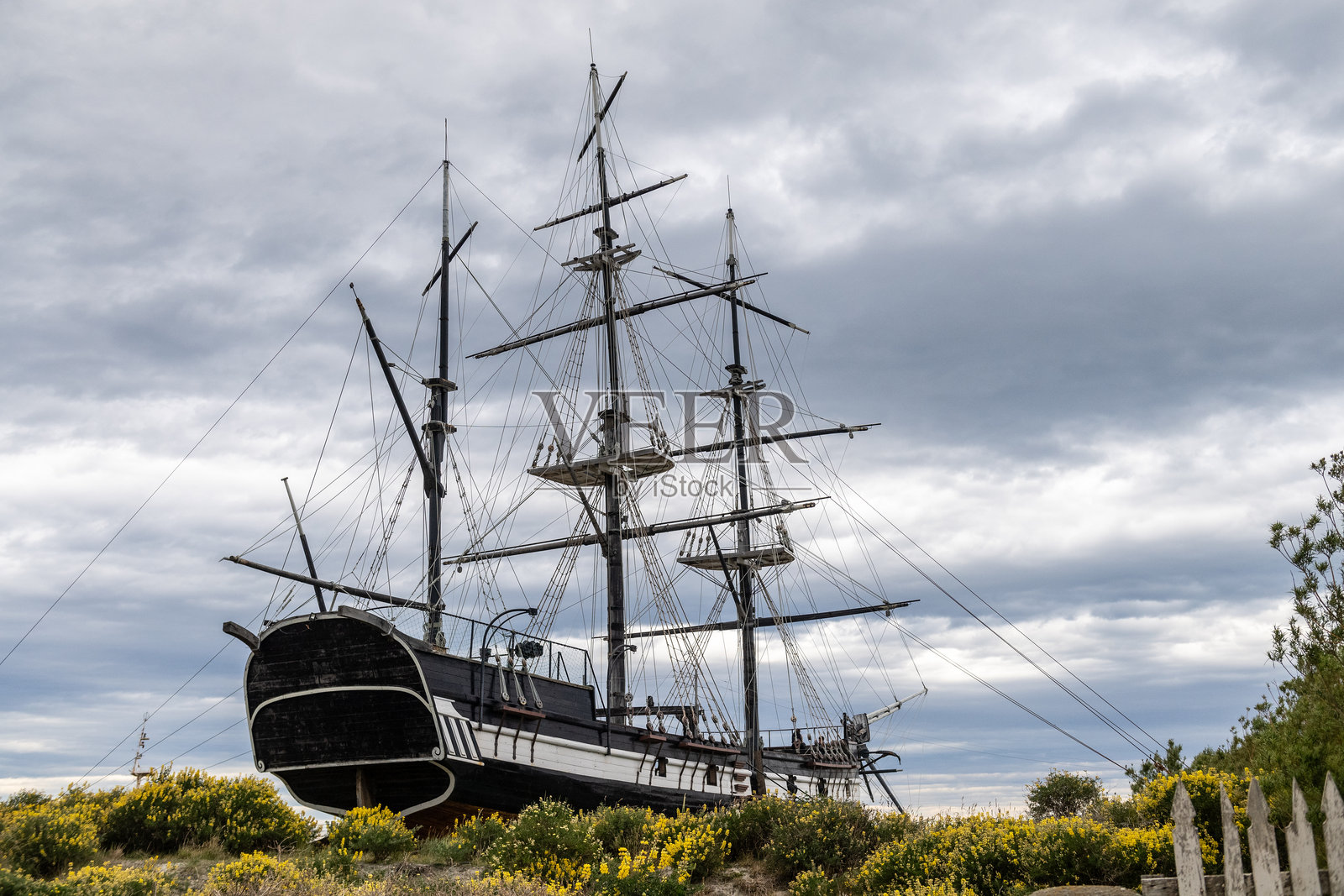 蓬塔阿雷纳斯历史海军博物馆照片摄影图片