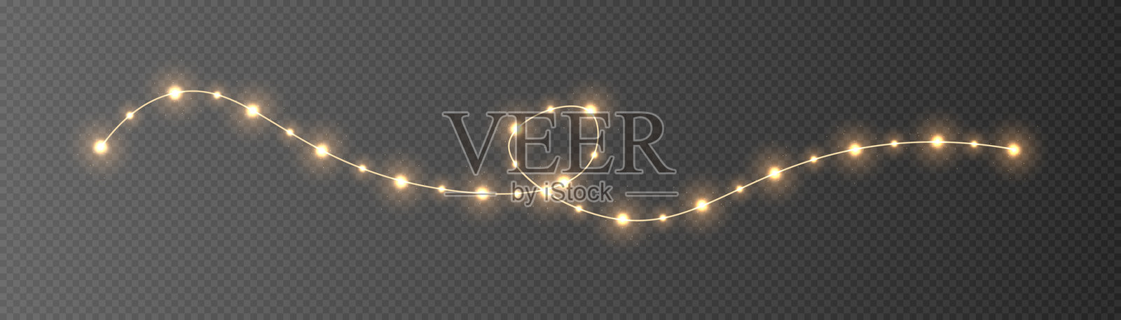 灯饰花环照片摄影图片