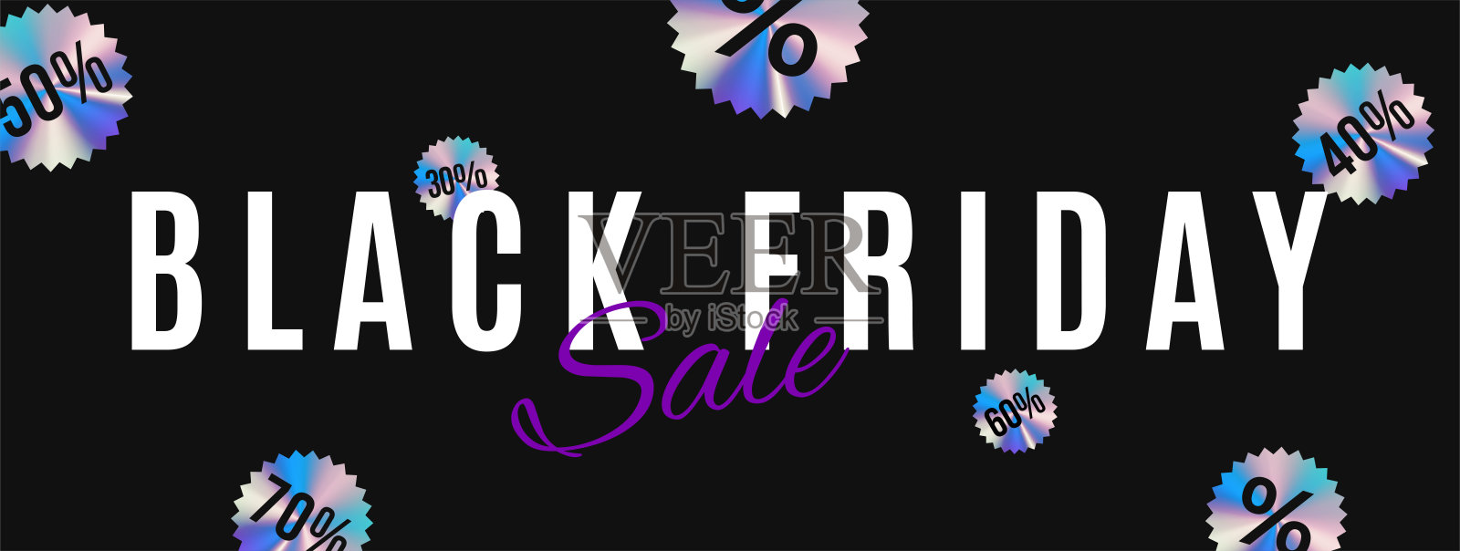 黑色星期五横幅插画图片素材