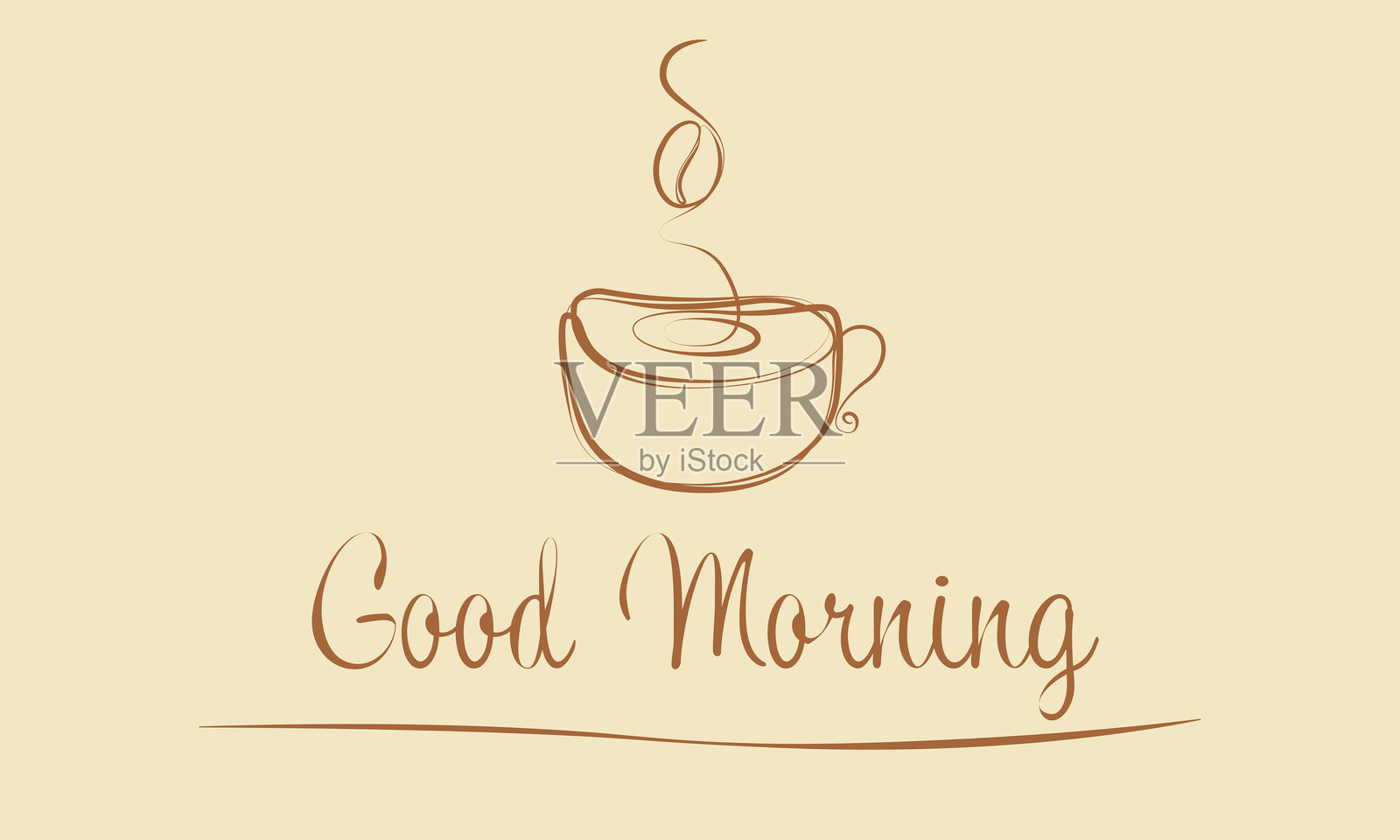 茶和咖啡杯矢量图插画图片素材