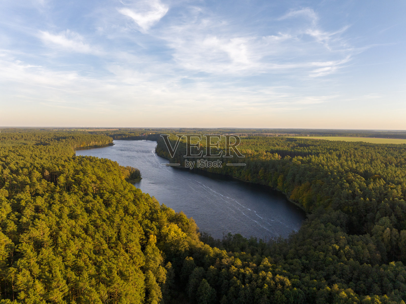 德国布兰登堡的湖泊照片摄影图片
