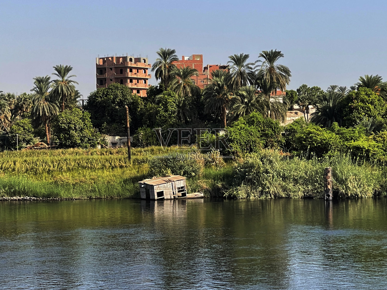 埃及 科姆翁博，尼罗河照片摄影图片