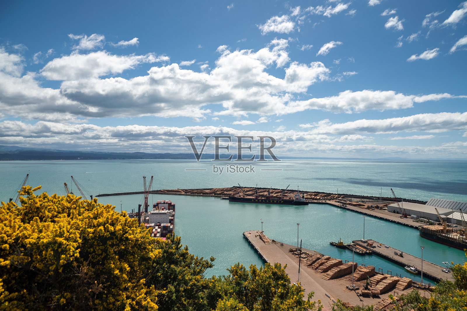 纳皮尔港照片摄影图片