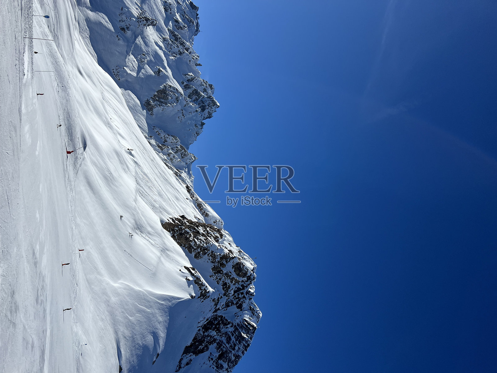 库尔舍韦滑雪度假村照片摄影图片