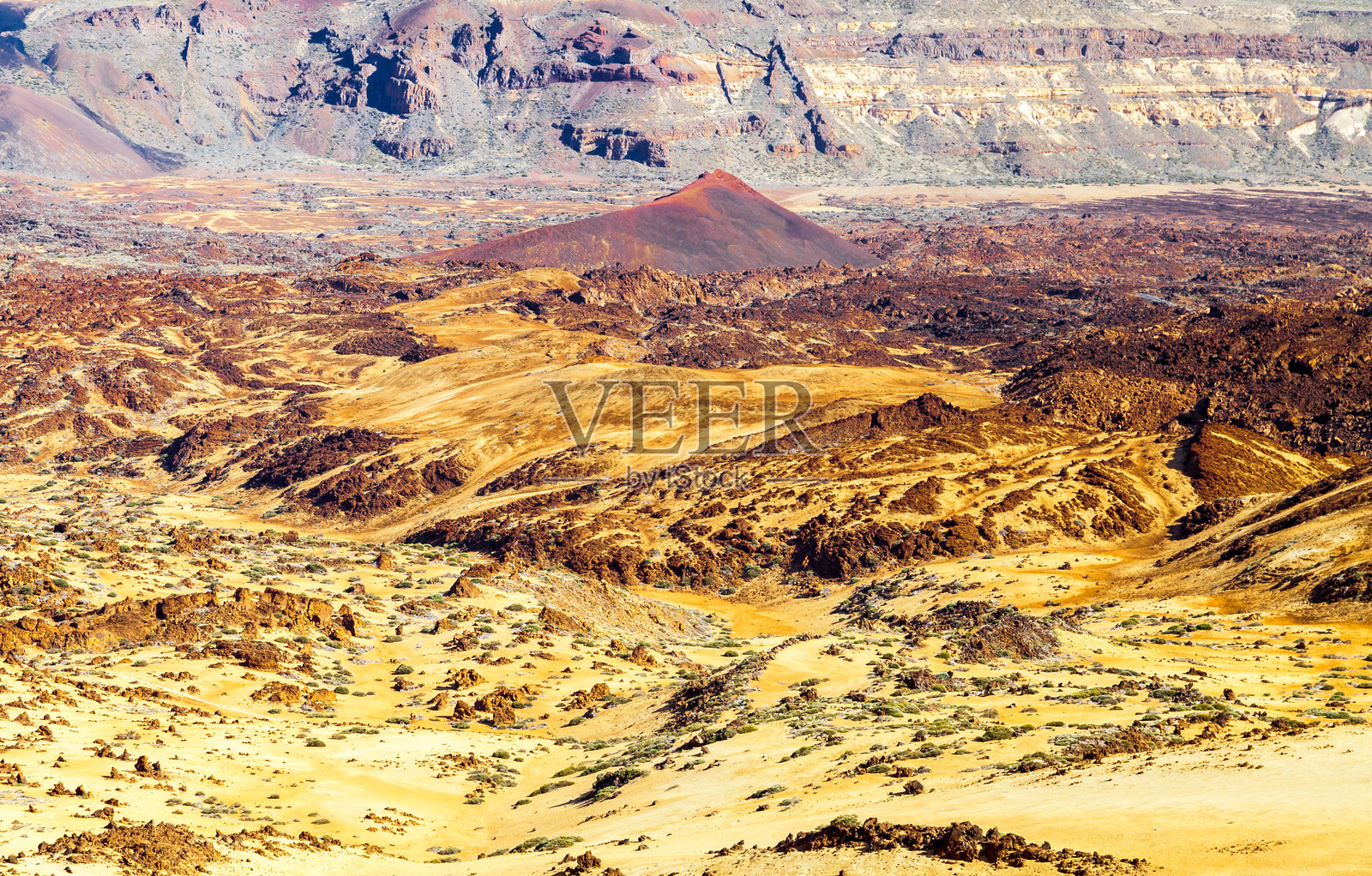 特内里费岛泰德火山附近的风景照片摄影图片