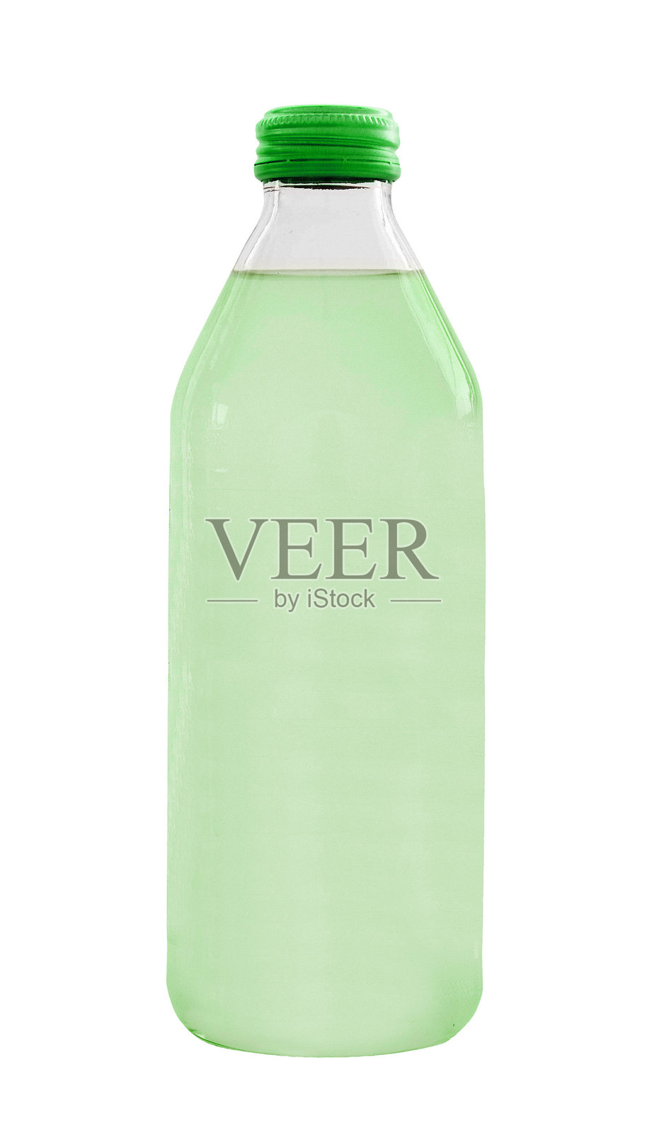 白色背景下的水瓶照片摄影图片