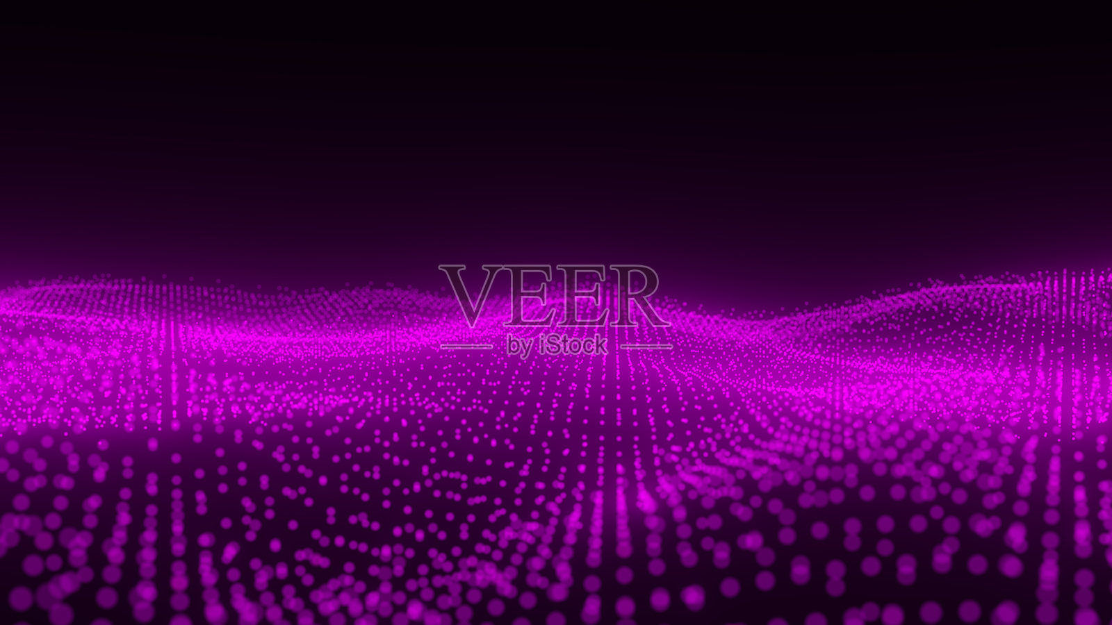 抽象的紫色闪亮颗粒背景插画图片素材