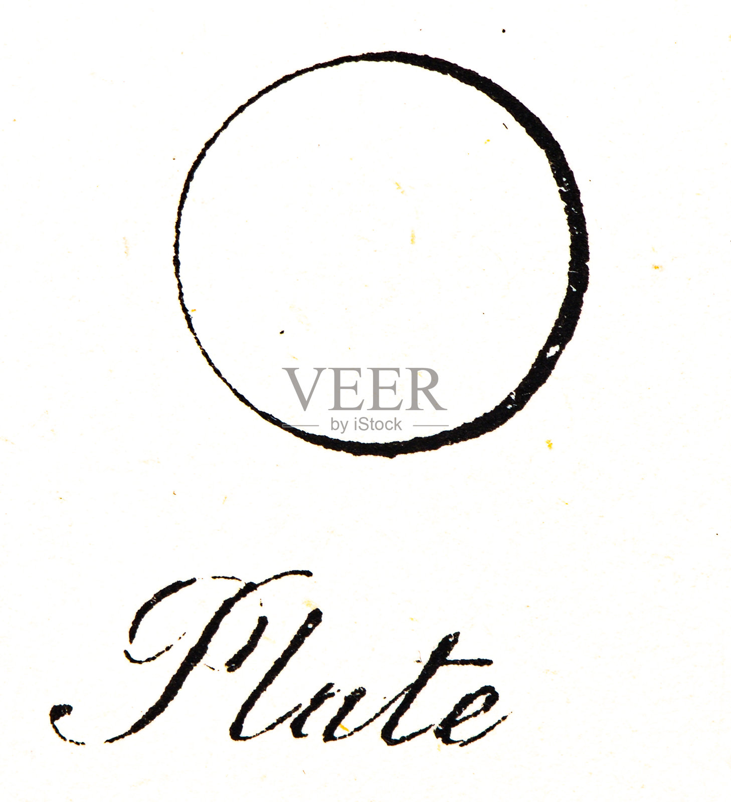 纹章学，纹章元素与家族：图版插画图片素材