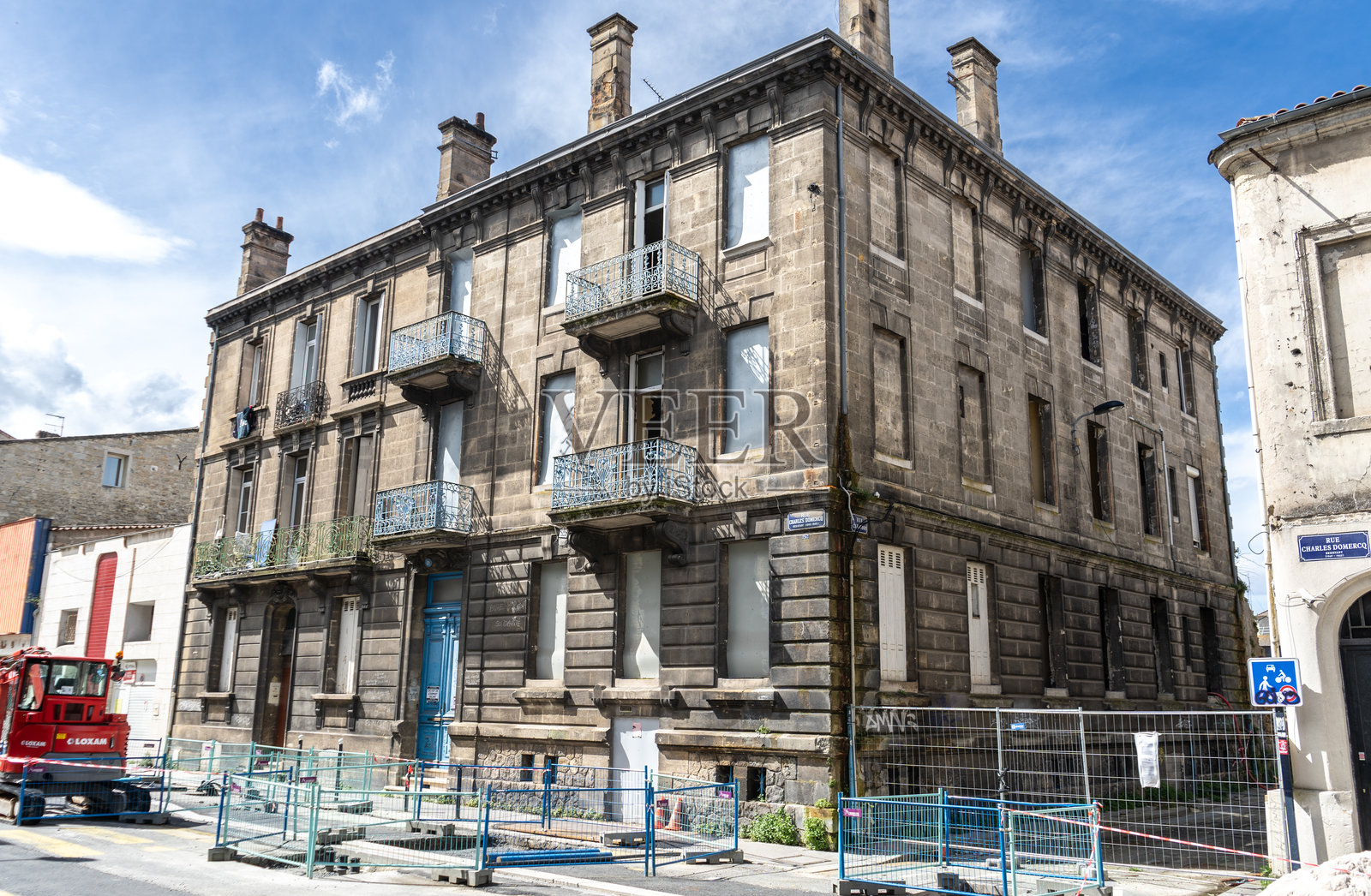 波尔多老房子,法国街道,城市旅游,古老的欧洲城市编辑图片照片摄影图片