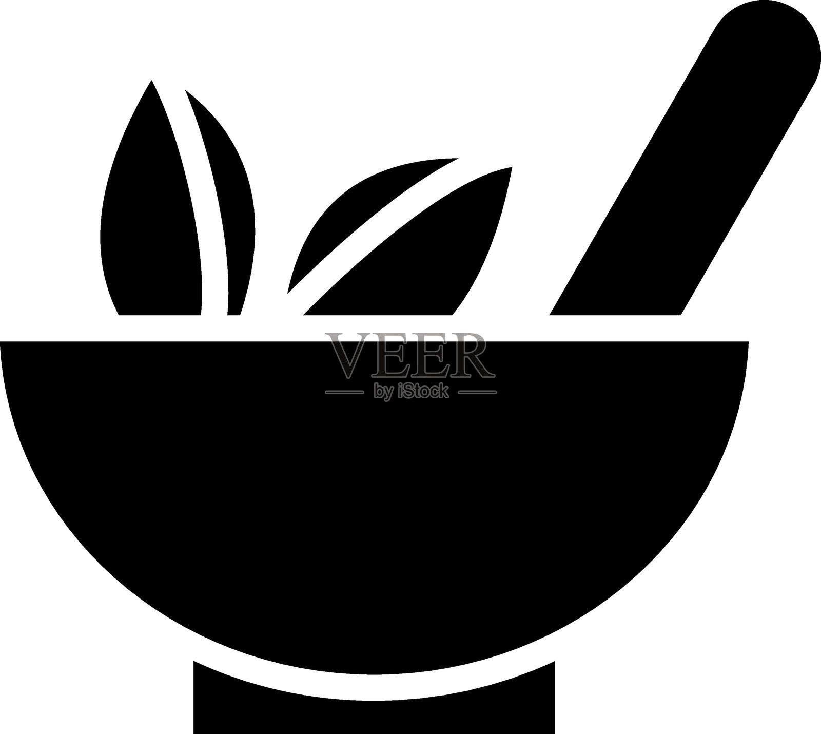 草本图标风格插画图片素材