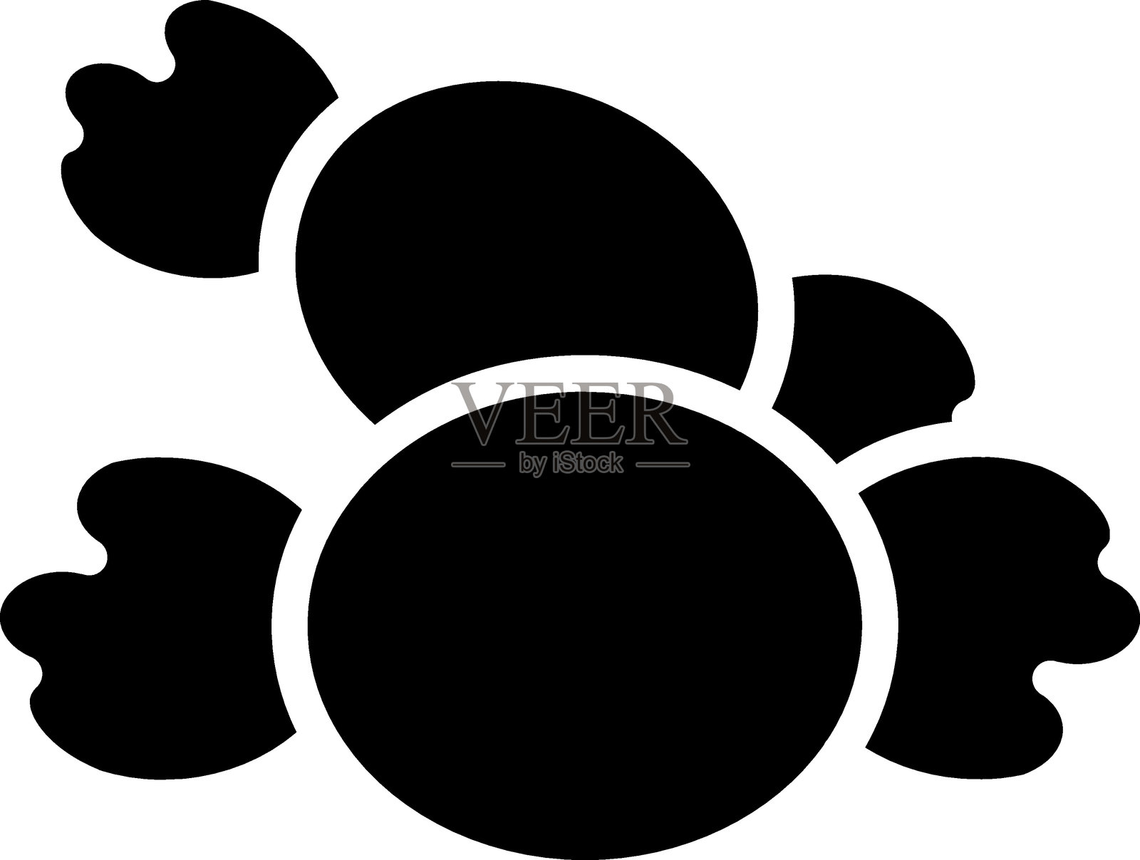 甜美小夜曲图标风格插画图片素材