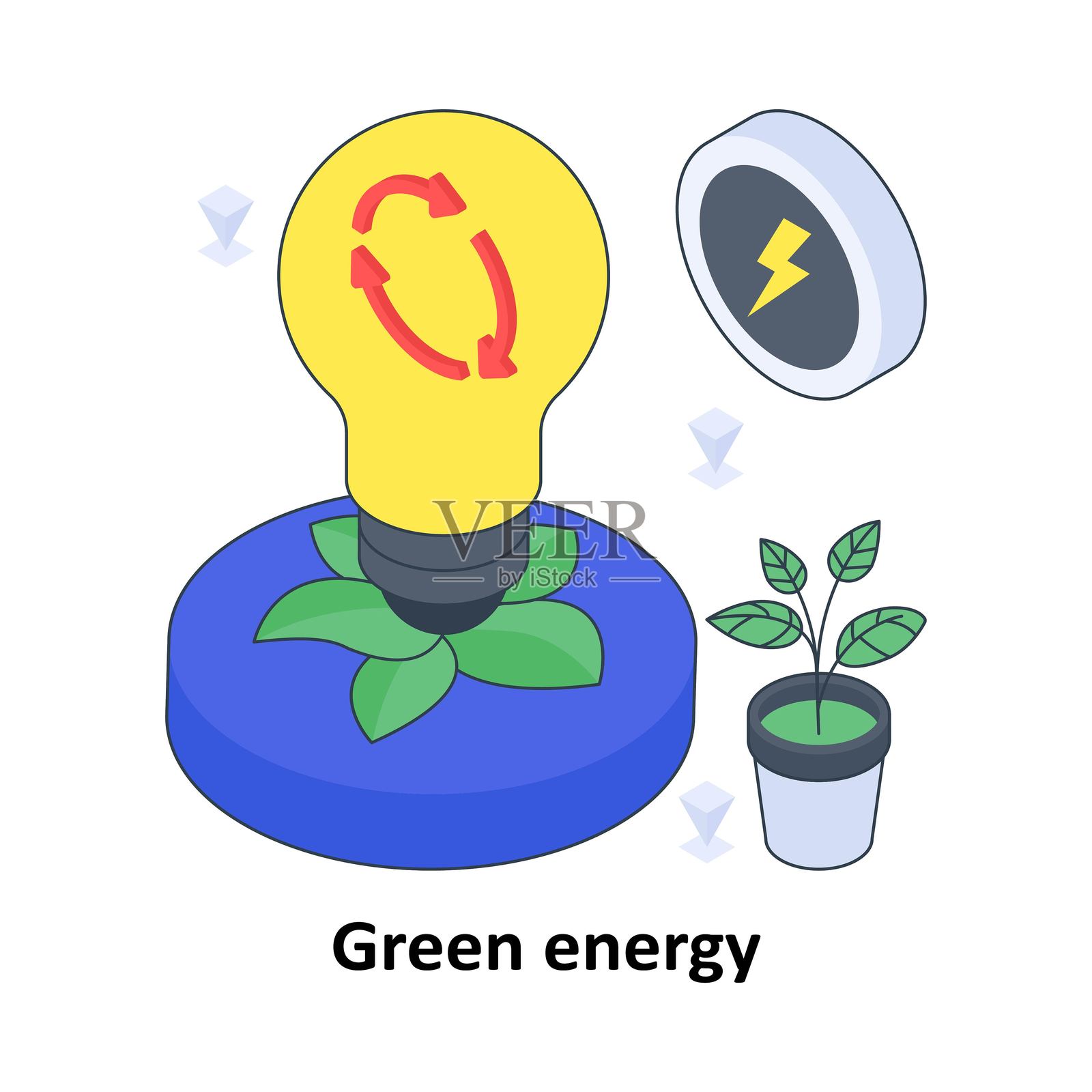 移动设备插画图片素材