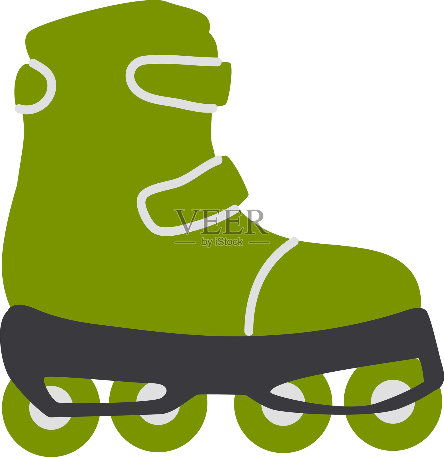 体育用品商店内部设备元素插画图片素材