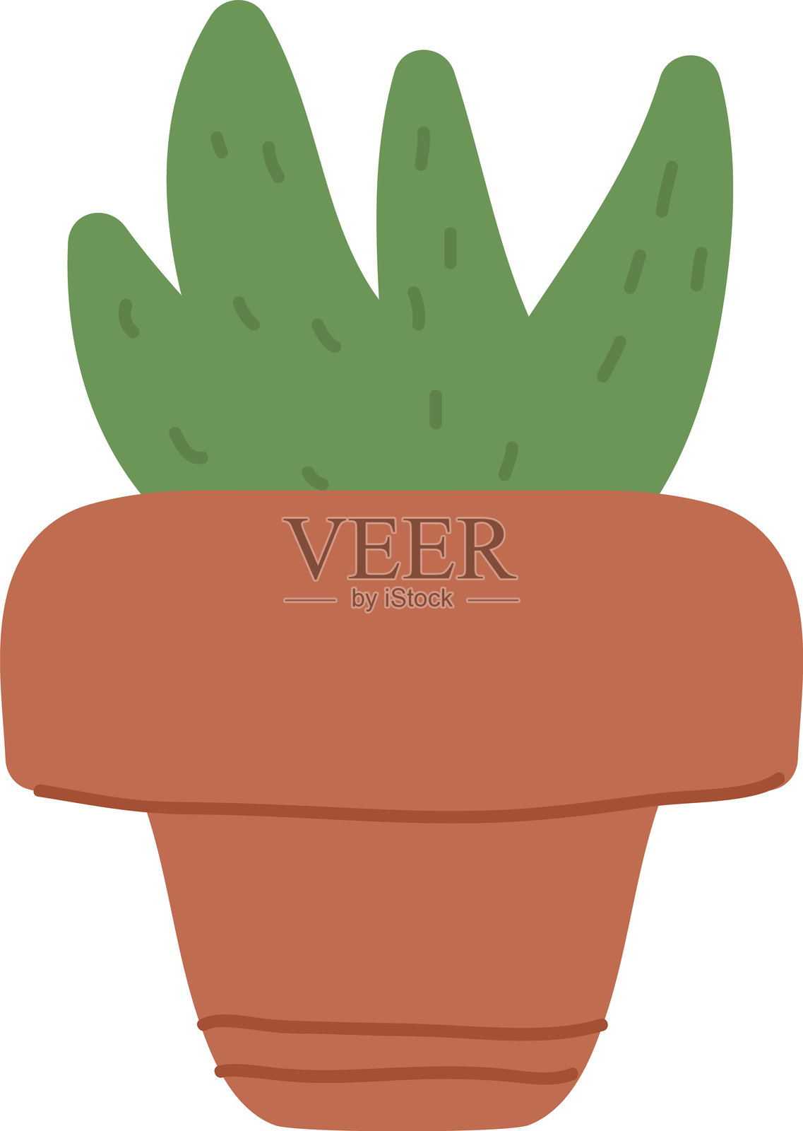 化妆品店内部元素插画图片素材