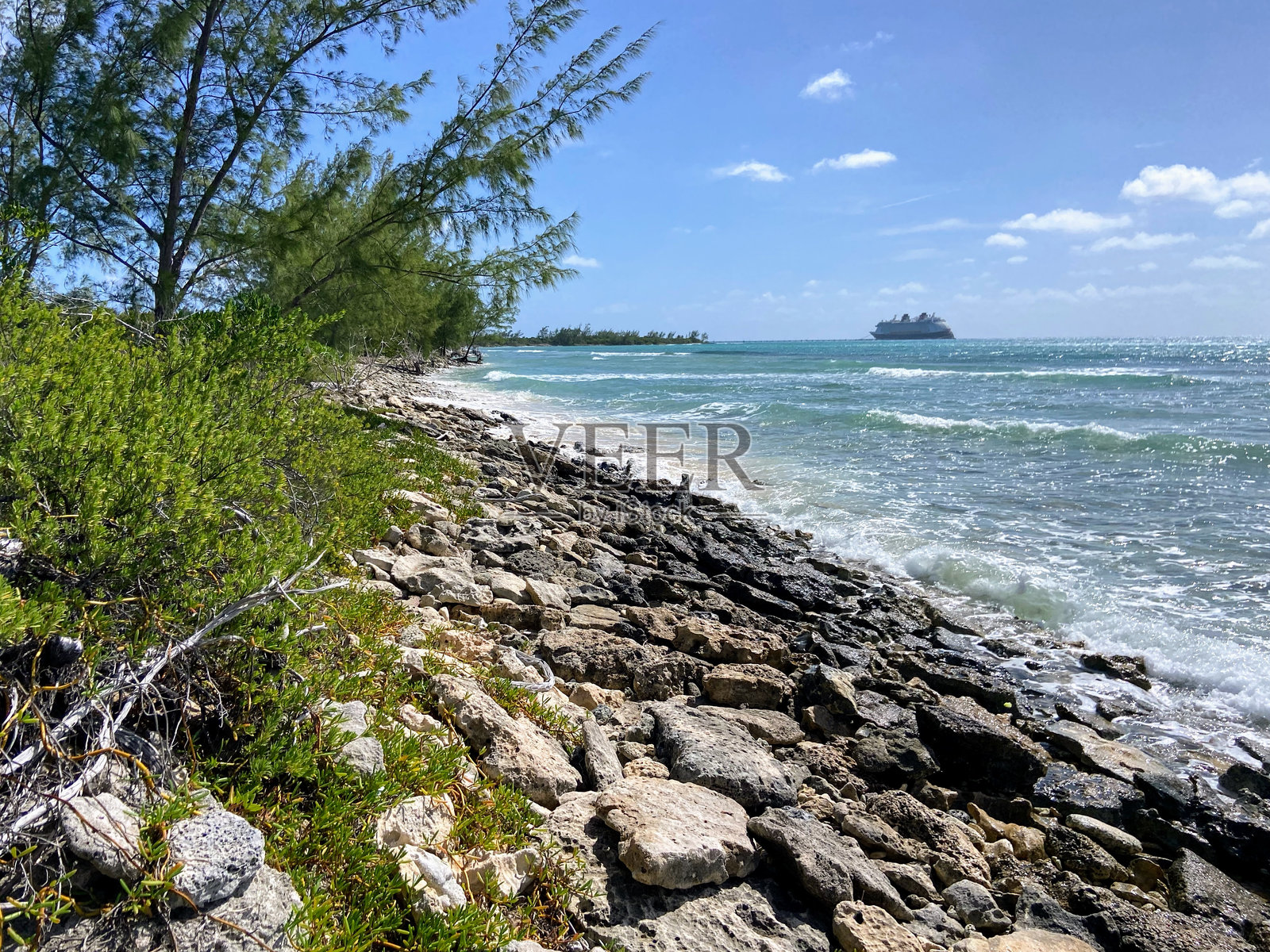 巴哈马的埃勒uthera岛照片摄影图片