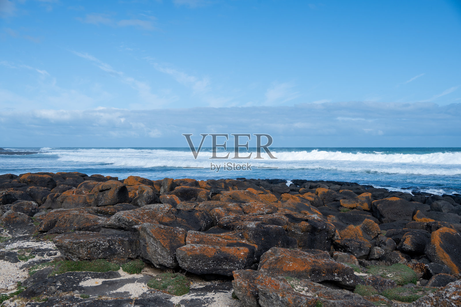 维多利亚州西南部的海岸线照片摄影图片